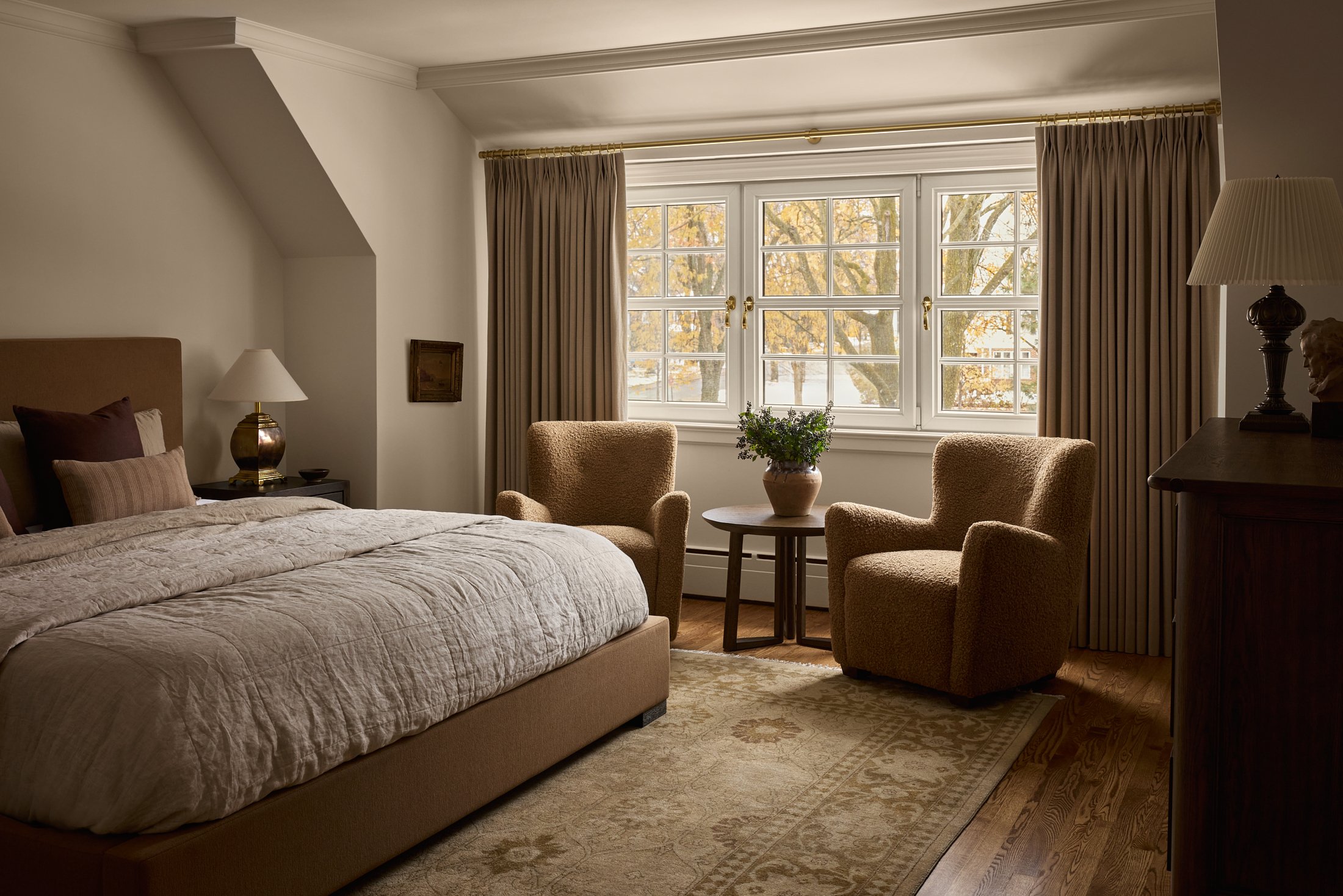 Design Résidence Dumfries - Blanc Marine Intérieurs - Bedroom