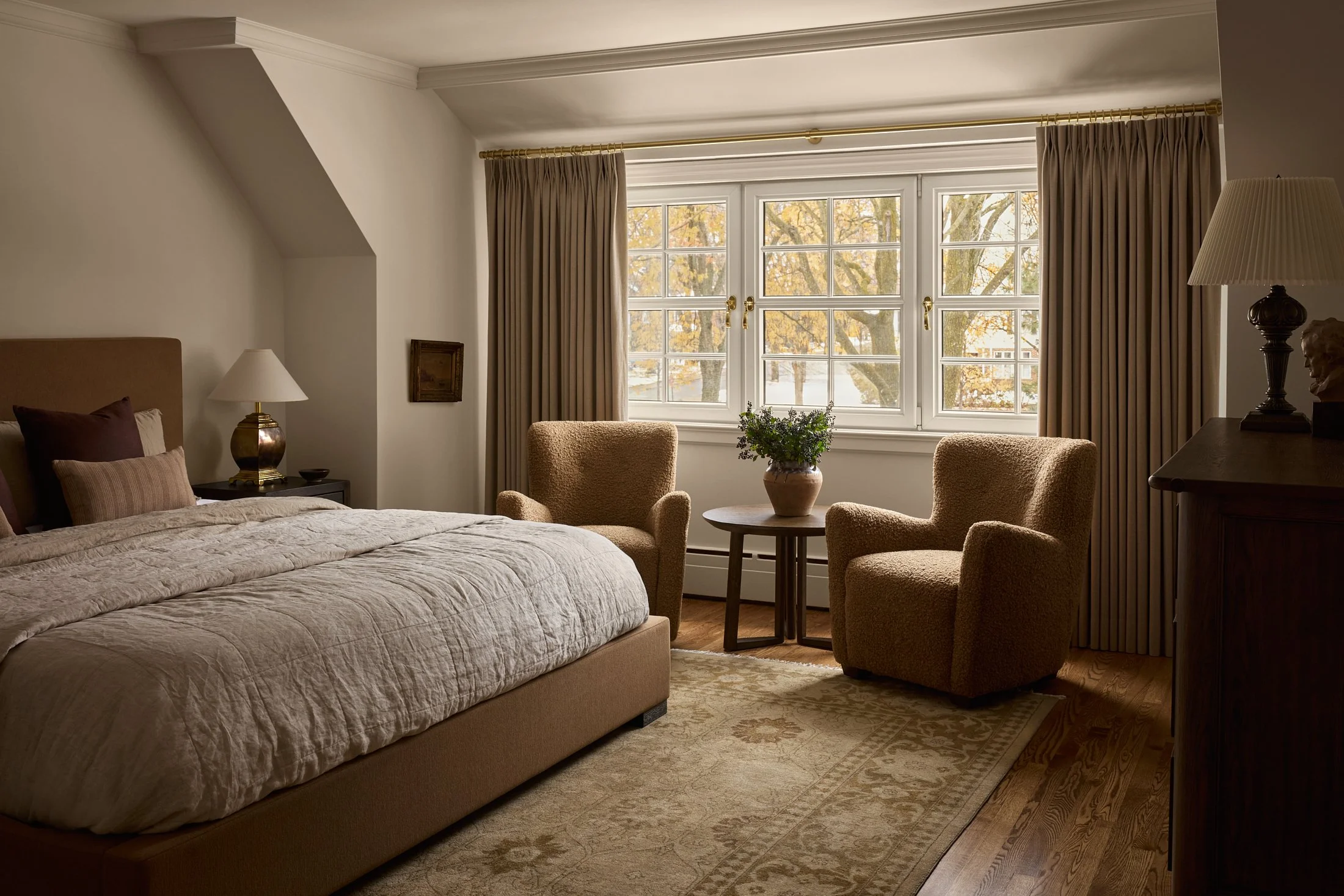 Design Résidence Dumfries - Blanc Marine Intérieurs - Bedroom