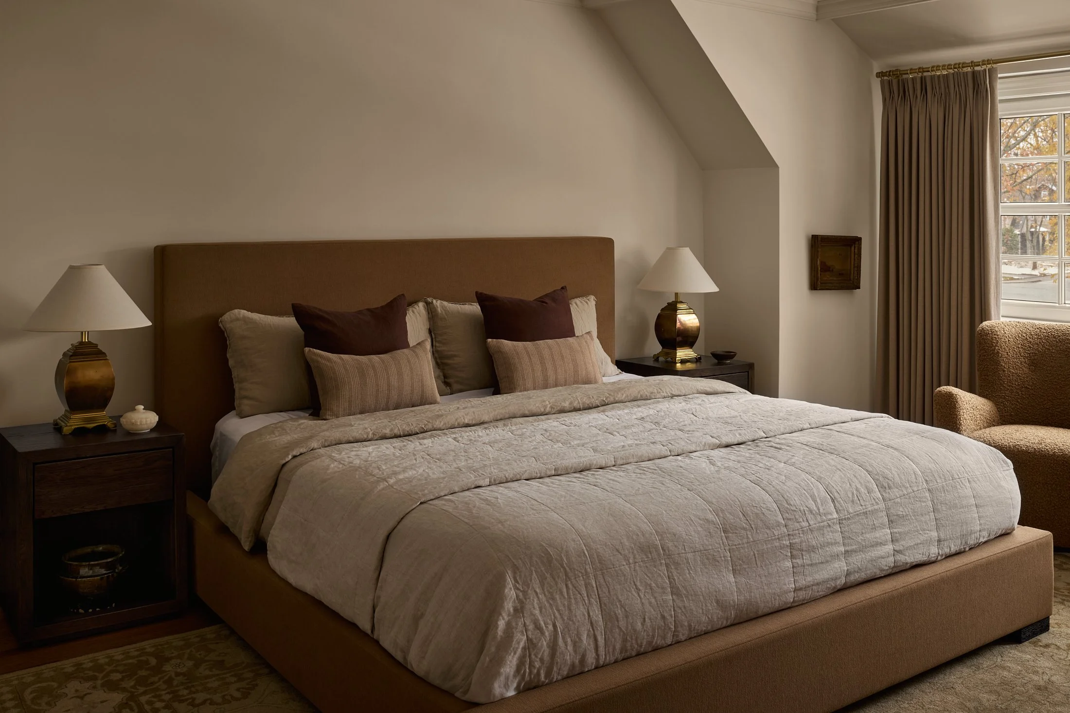 Design Résidence Dumfries - Blanc Marine Intérieurs - Bedroom