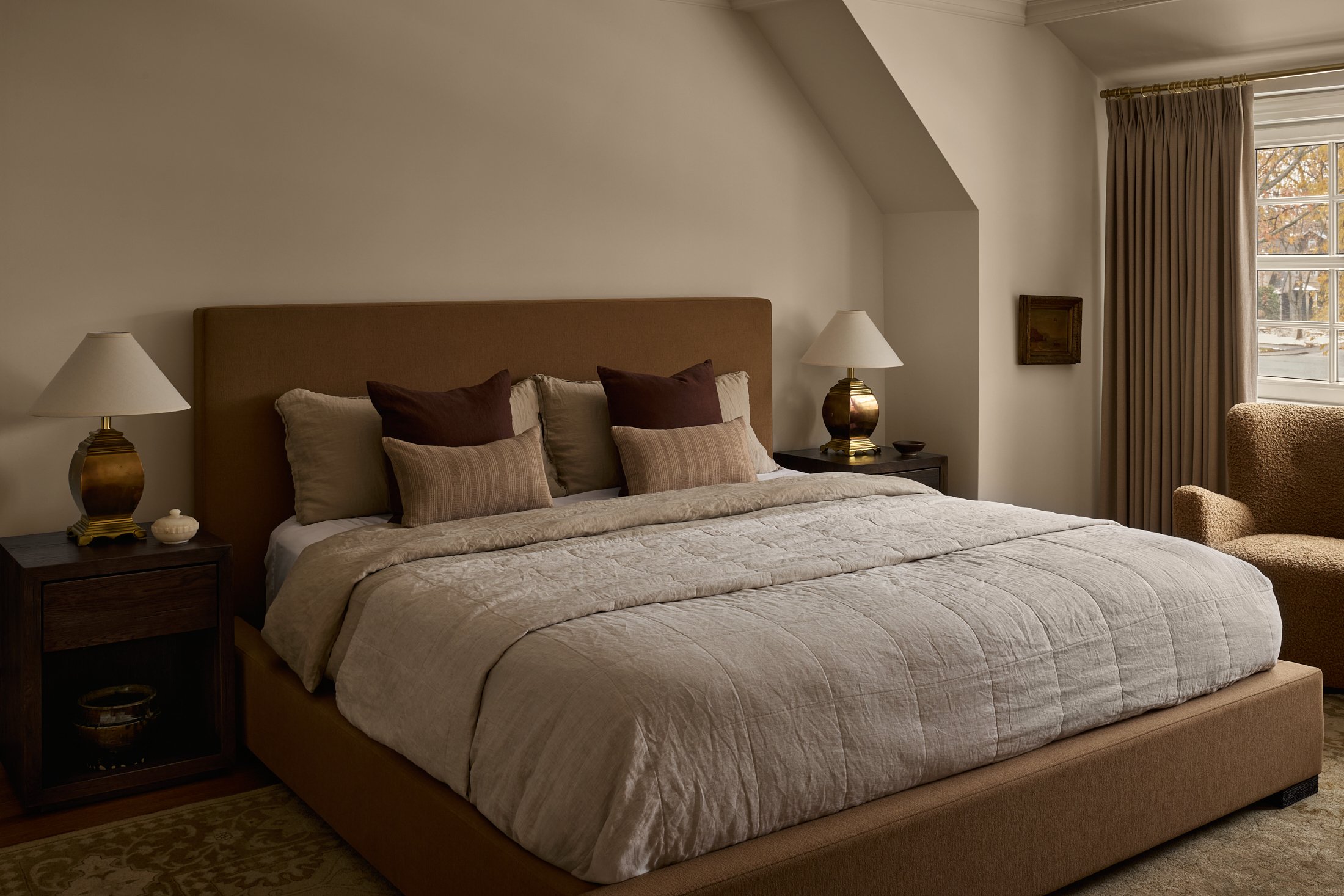 Design Résidence Dumfries - Blanc Marine Intérieurs - Bedroom