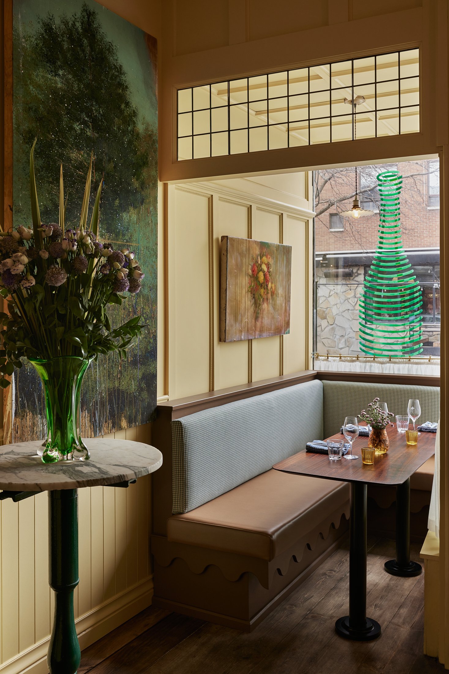 Vin Papillon - Interior Design Blanc Marine