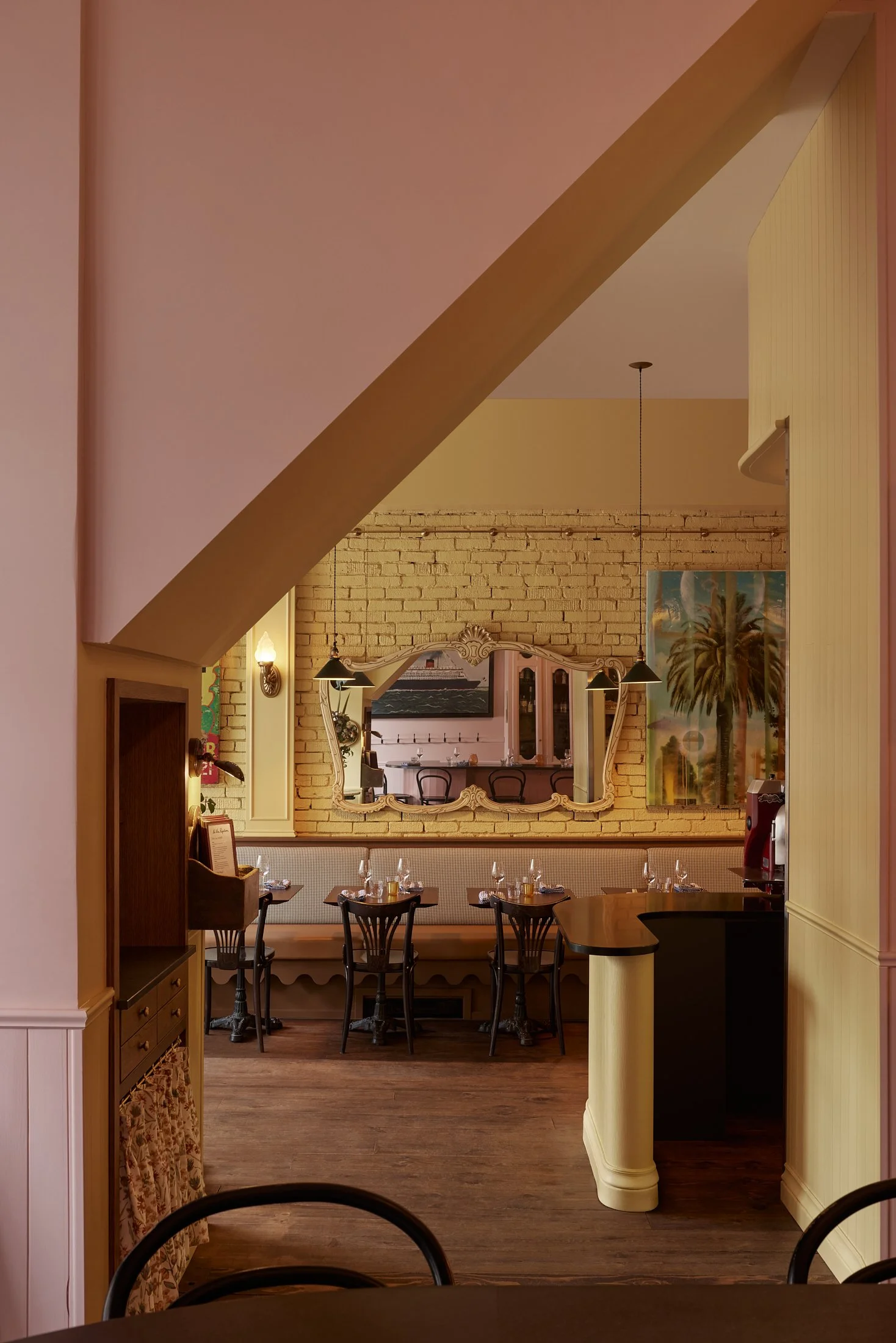 Vin Papillon - Interior Design Blanc Marine