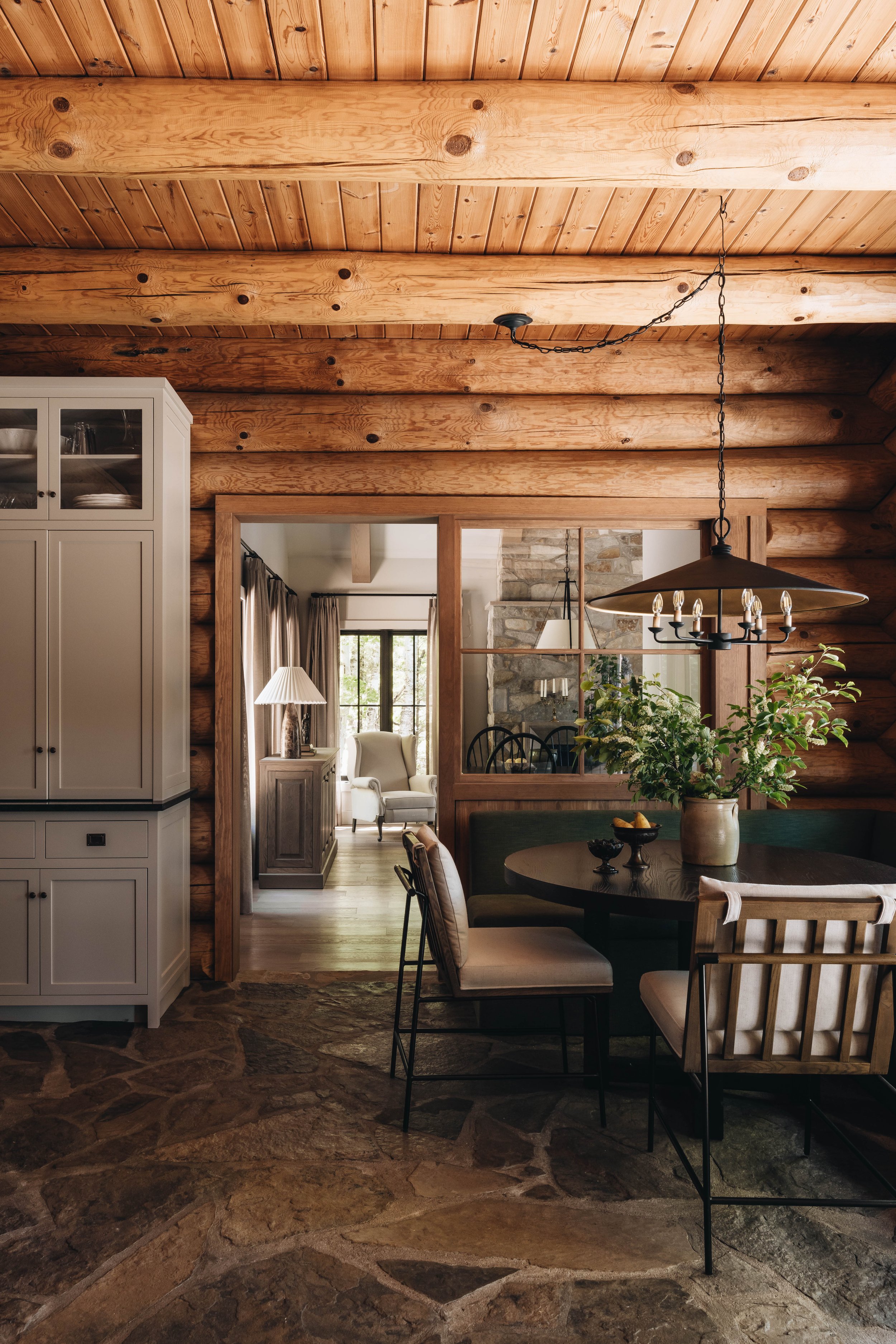 Dining room design - Blanc Marine Intérieurs
