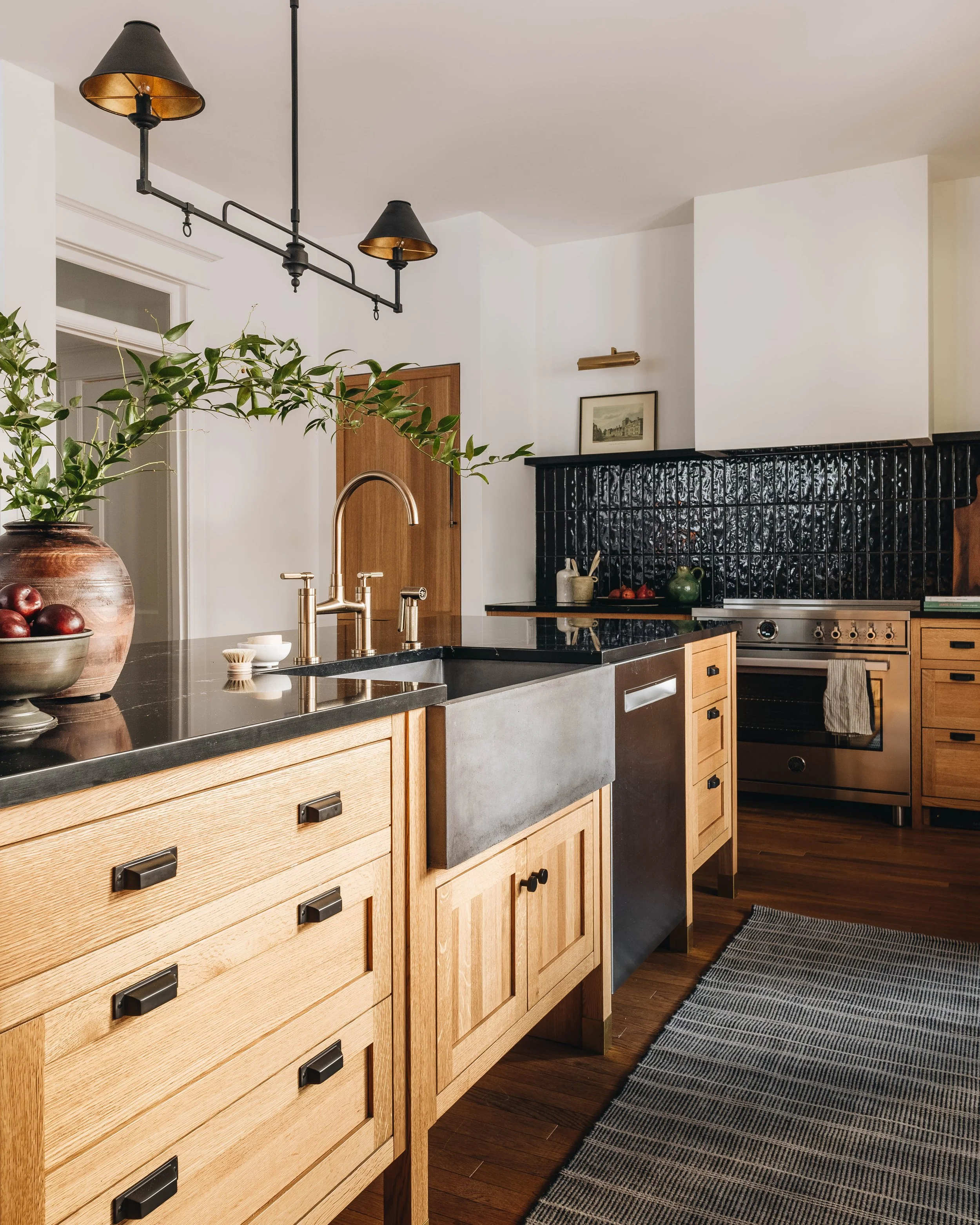 Cuisine moderne et vintage