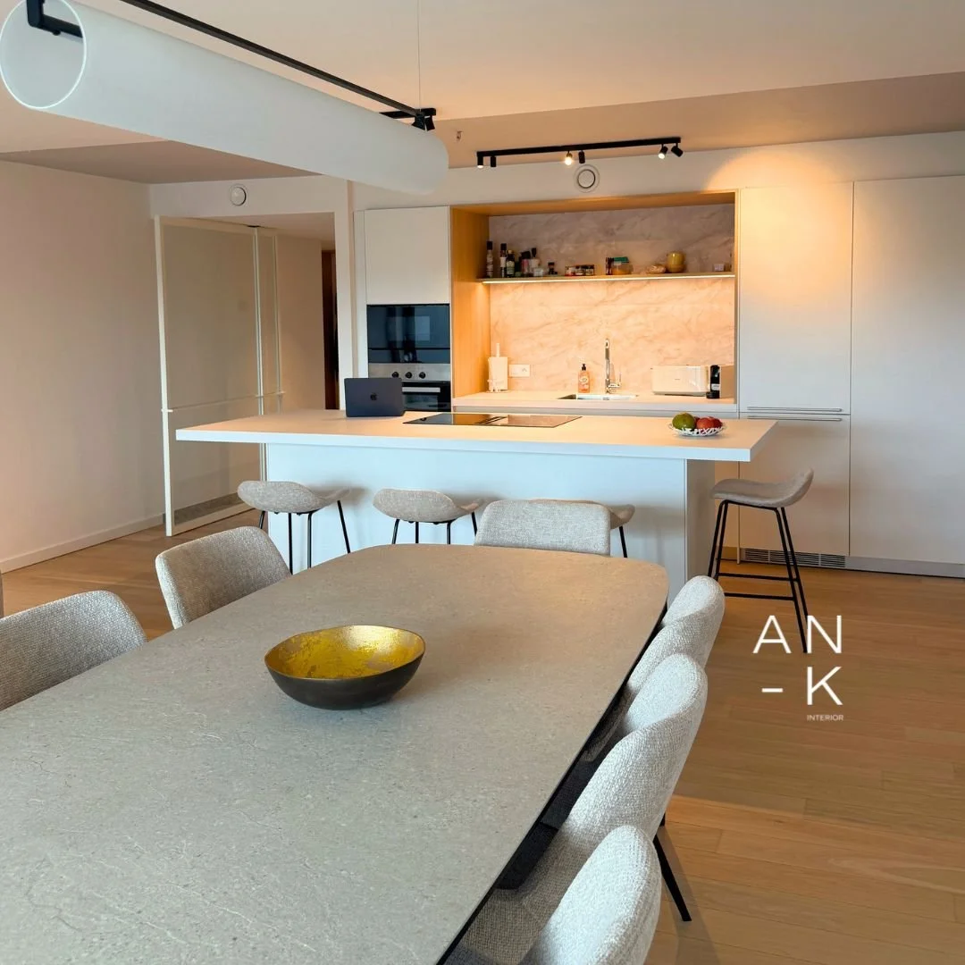 Aménagement d'un appartement contemporain à Liège