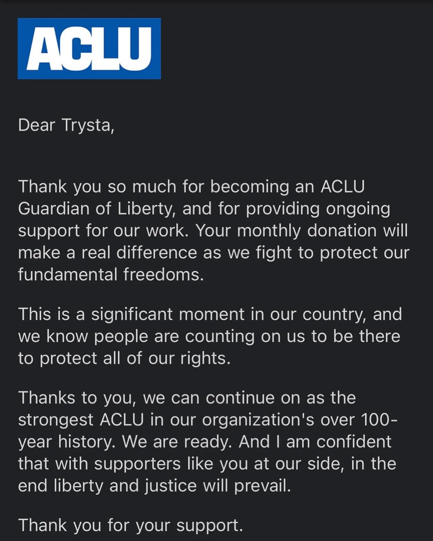 We will be donating monthly to the ACLU. Our human rights are under attack and we will support those who are fighting this battle in court. 

Diversity, equity, and inclusion do matter. Our lives and freedom to exist matter. 

#landback #blacklivesma