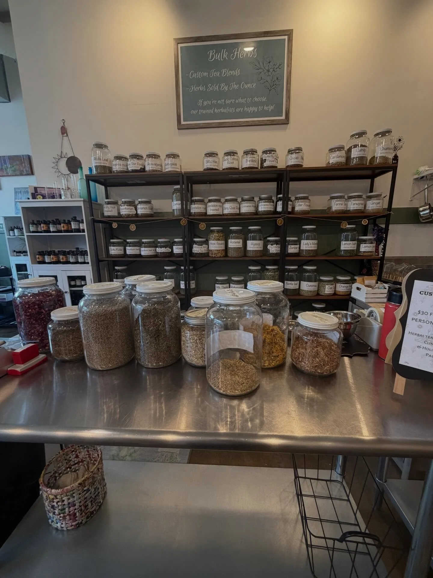 Made a visit to a local apothecary to create a perineal, vaginal rinse and steam for a mam&aacute;s postpartum healing. 

If you haven&rsquo;t ventured out in your community and found an apothecary, I urge you to do so. Real healers and beautiful rem