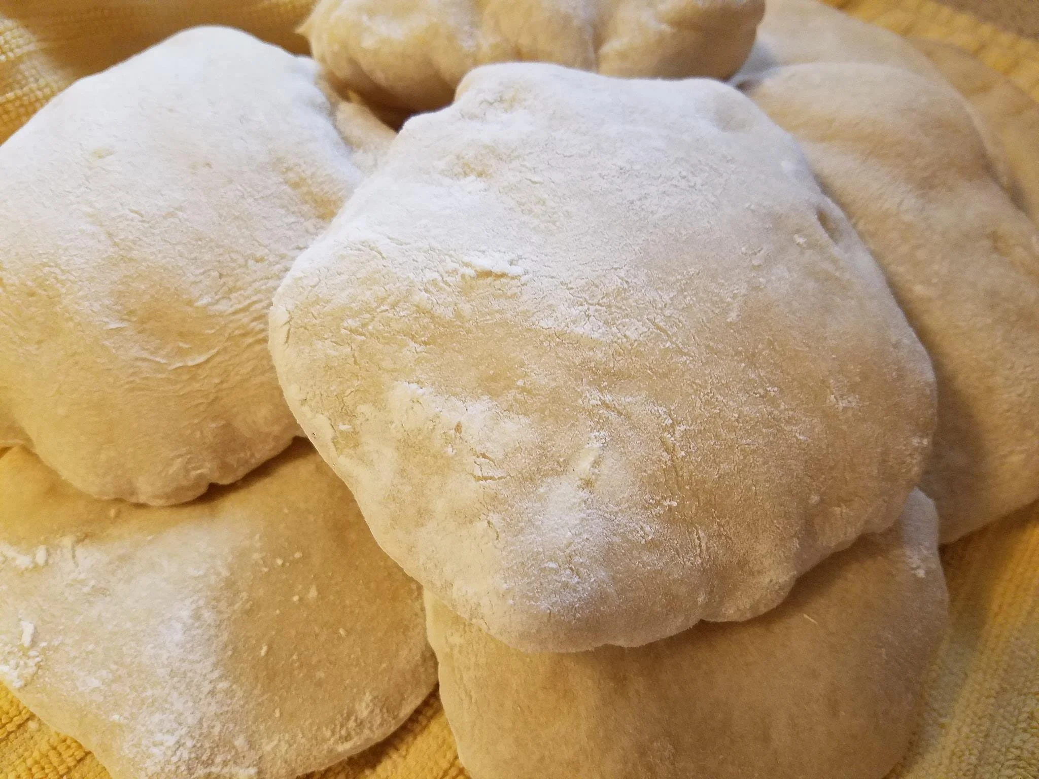 Organic Sourdough Pita Bread - (minimum order of 4) long fermented for a minimum of 18 hours