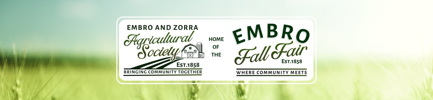 EMBRO & ZORRA AGRICULTURAL SOCIETY