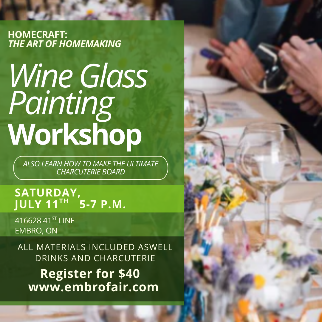 Wine Glass Painting and Charcuterie
