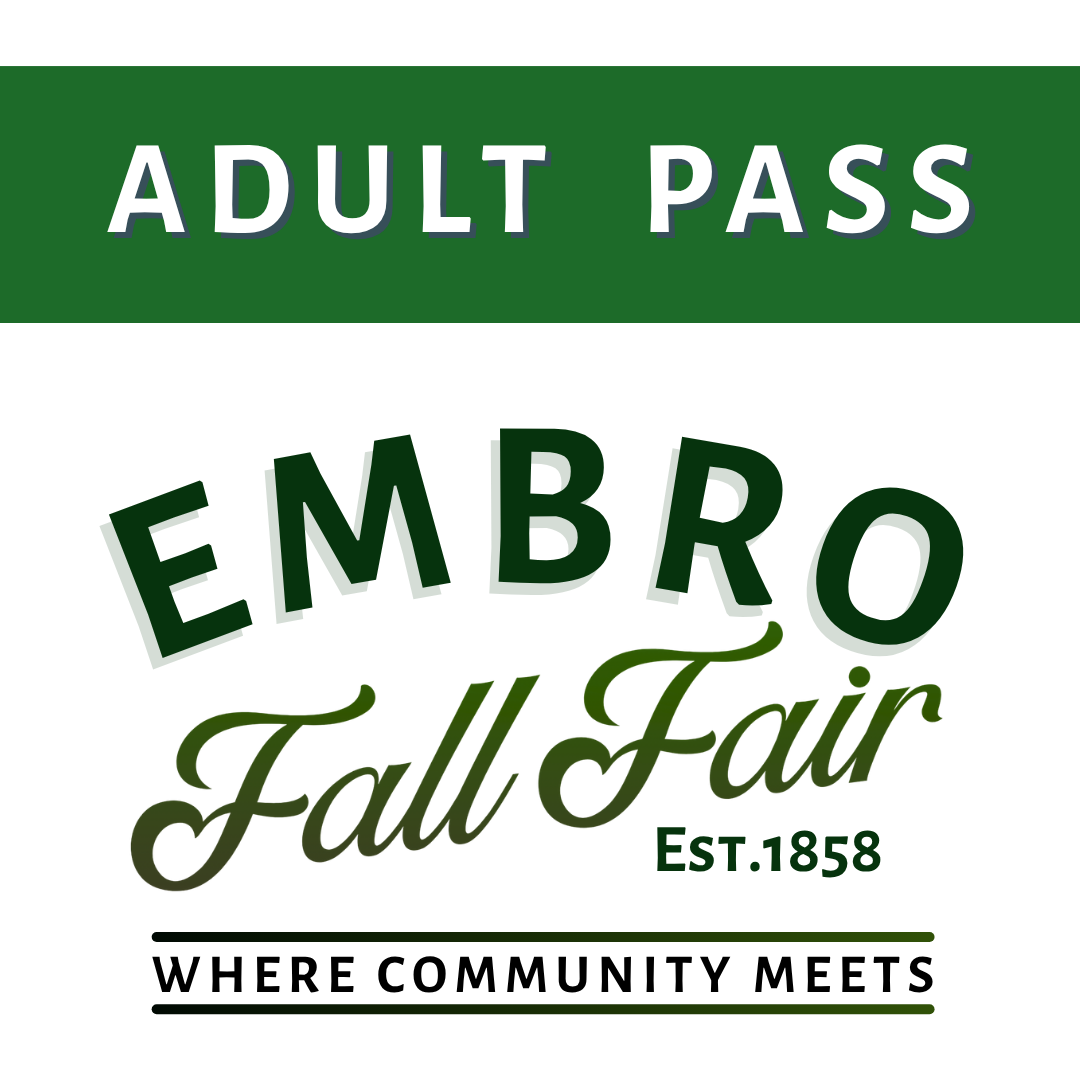 Embro Fair Adult Admission