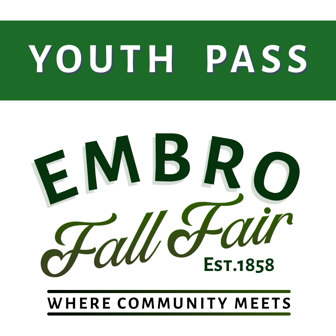 Embor Fall Fair Youth Admission