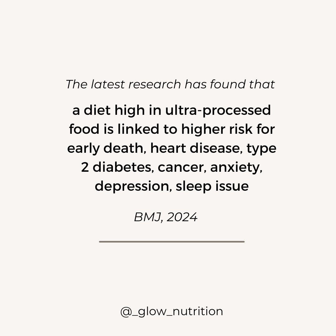 The latest evidence is out on ultra-processed foods &amp; it's as bad as expected

Including almost 10 million people the study found a direct associations were found between exposure to ultra-processed foods &amp; 32 health outcomes including mortal