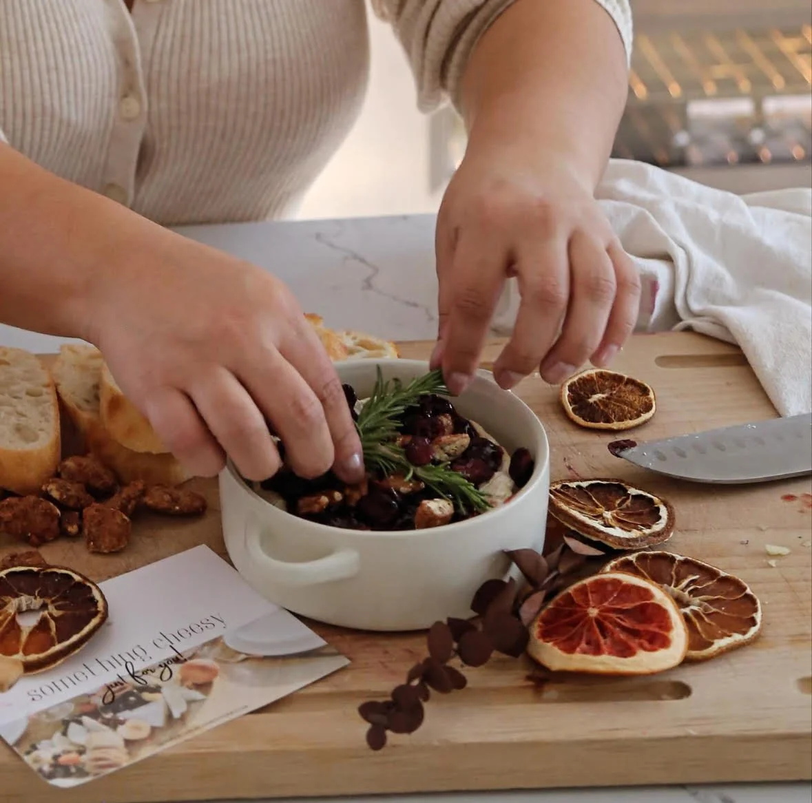 Baked Brie Kit — adore boards charcuterie