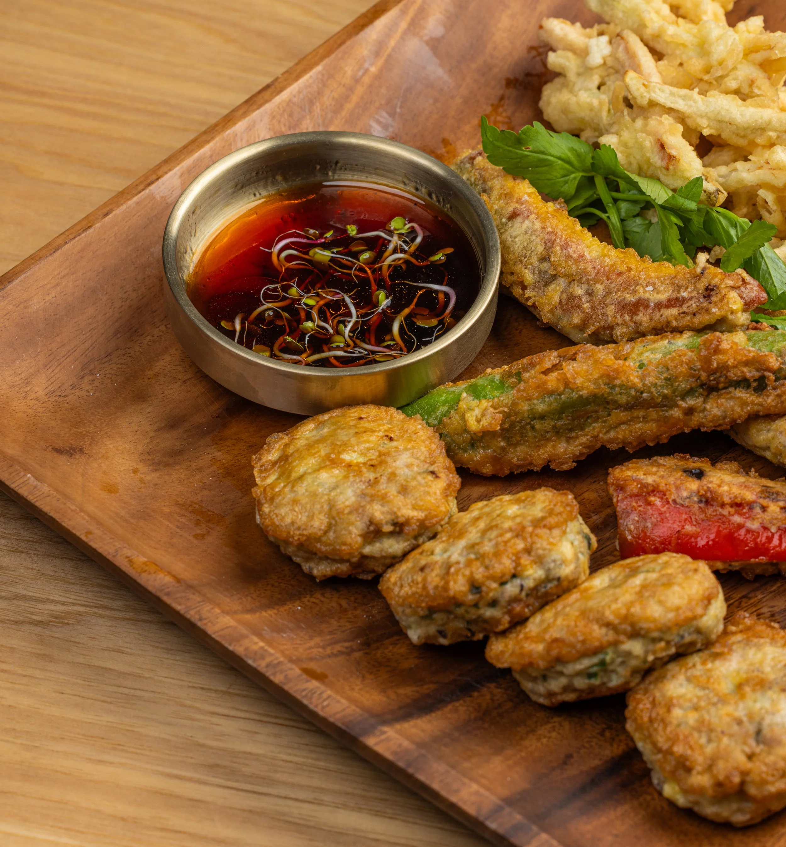 Shrimp Scallion Jeon