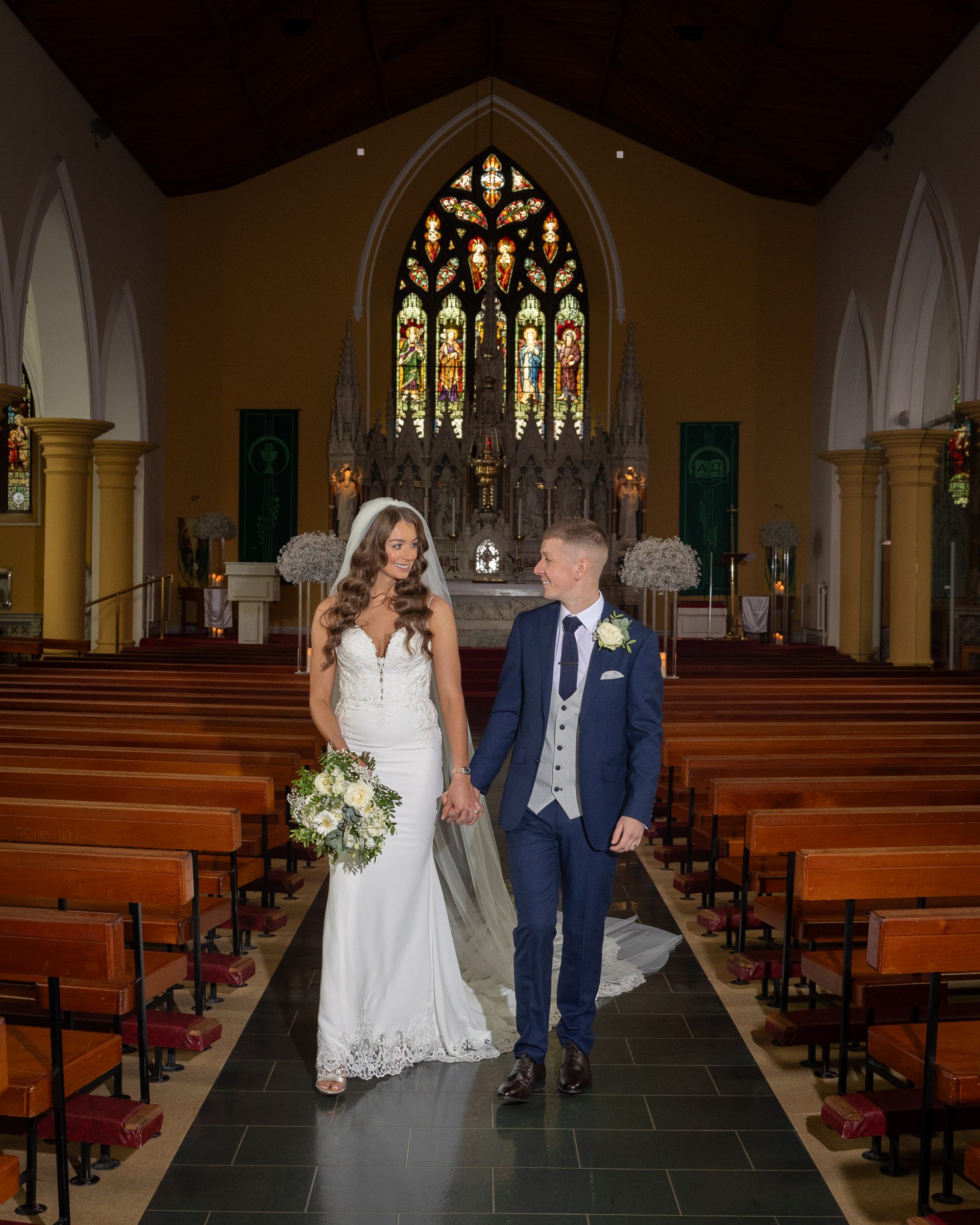 Redcastle Wedding Wedding Photographer | Shea Deighan | Real Irish Wedding | Church Portraits-1135.jpg