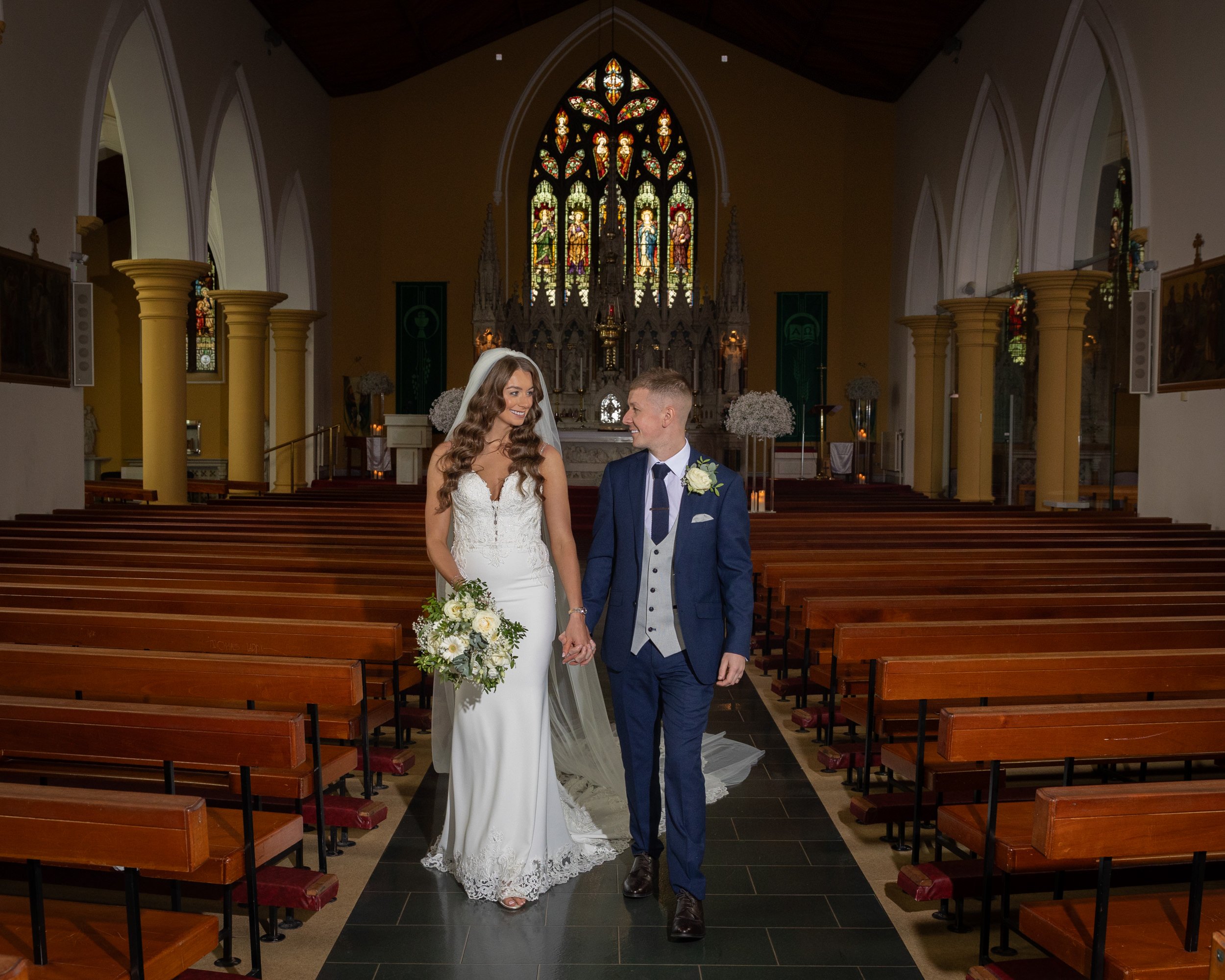 Redcastle Wedding Wedding Photographer | Shea Deighan | Real Irish Wedding | Church Portraits-1136.jpg