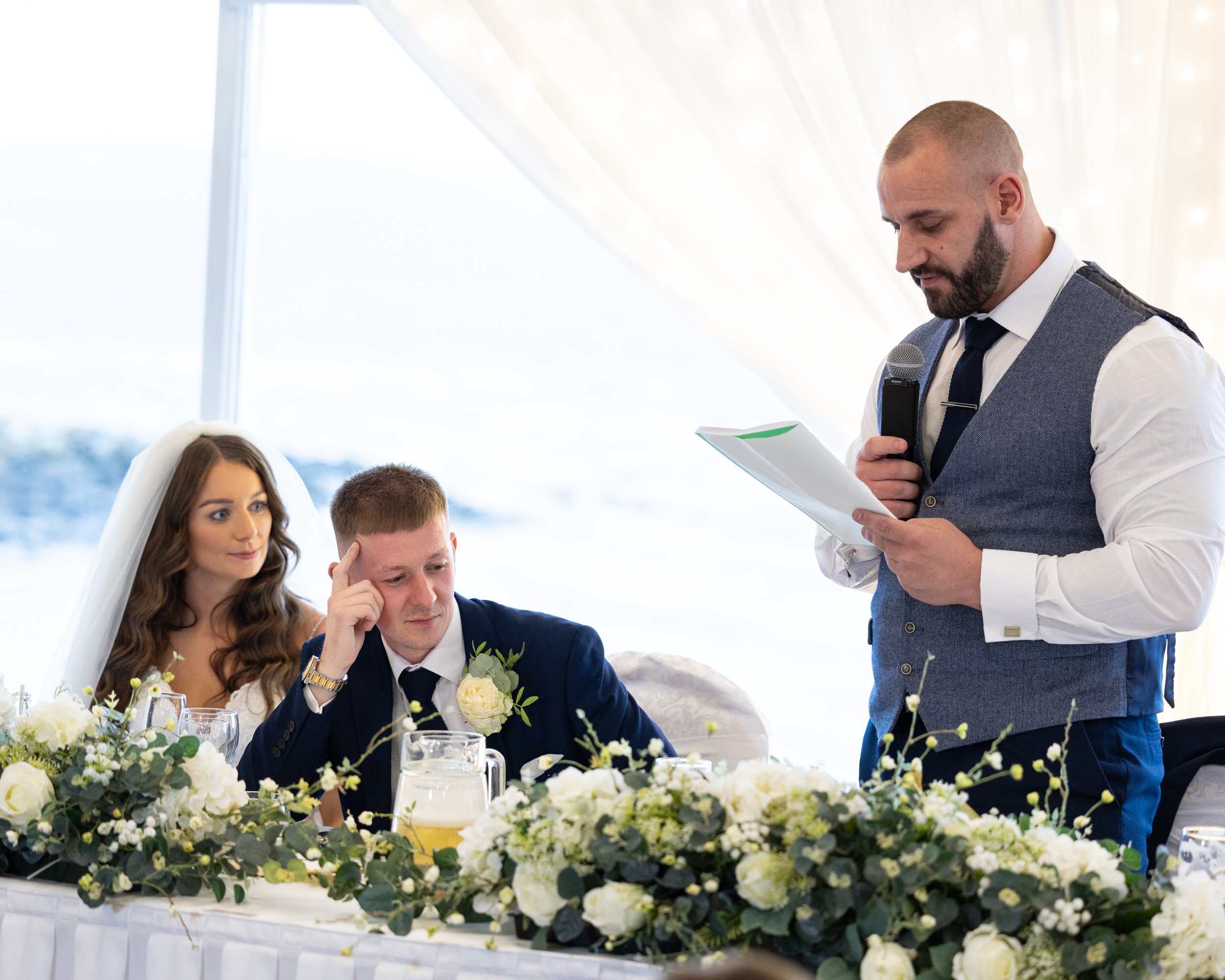 Redcastle Wedding Wedding Photographer | Shea Deighan | Real Irish Wedding | Speeches-1279.jpg