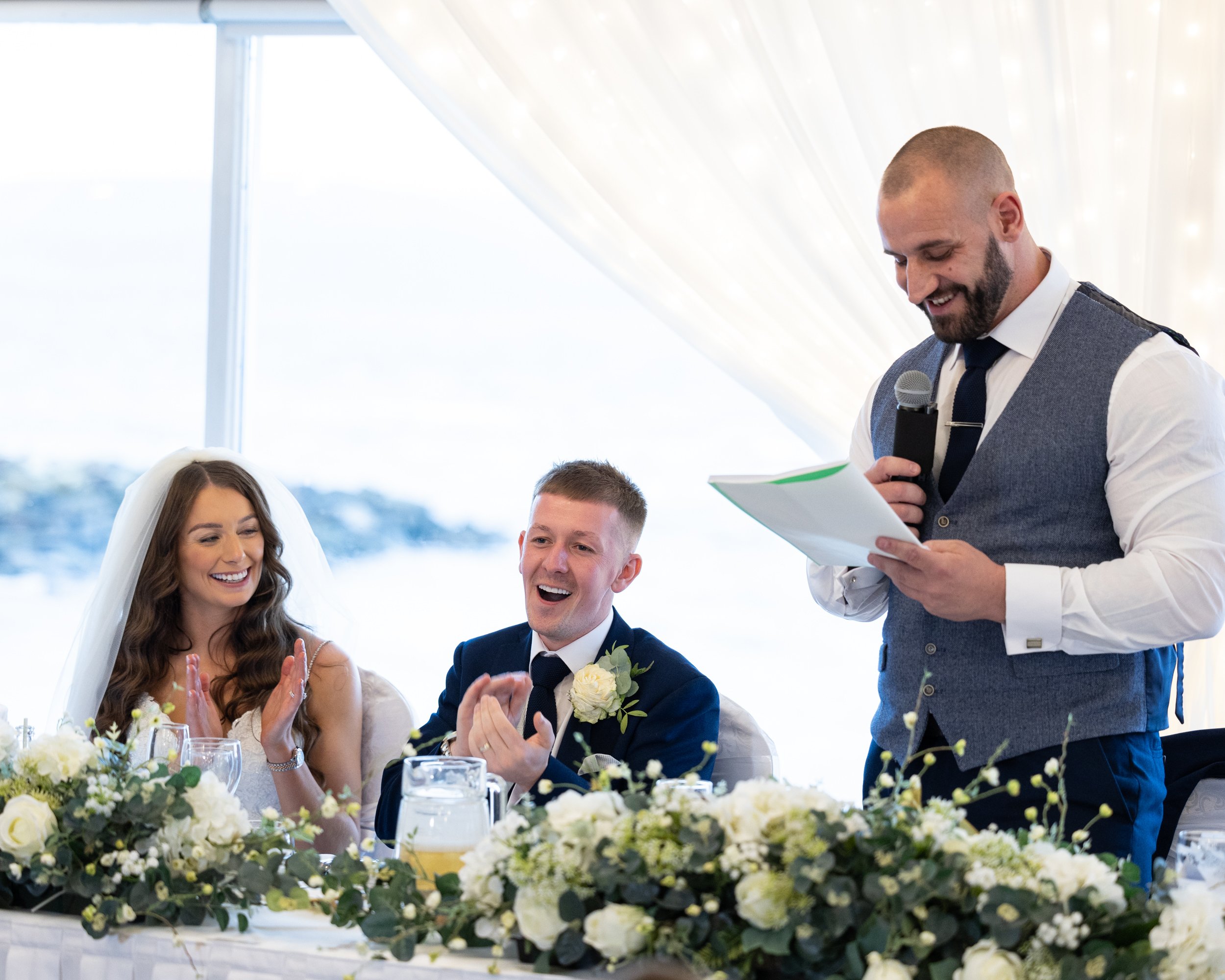 Redcastle Wedding Wedding Photographer | Shea Deighan | Real Irish Wedding | Speeches-1282.jpg
