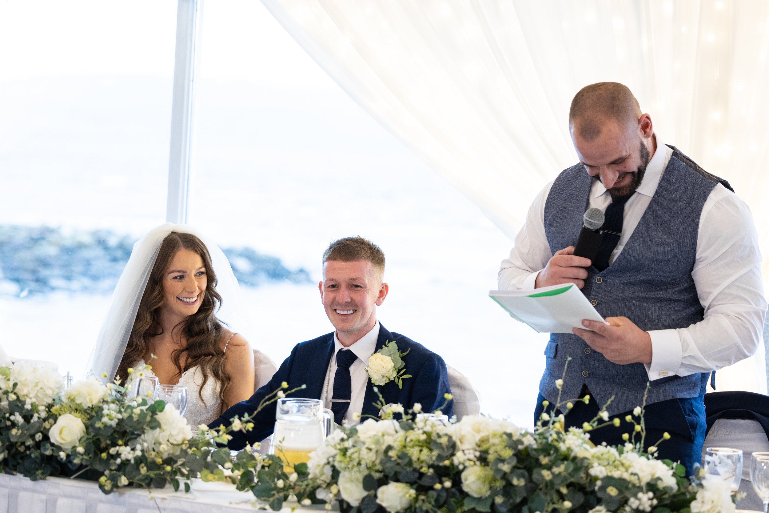 Redcastle Wedding Wedding Photographer | Shea Deighan | Real Irish Wedding | Speeches-1283.jpg