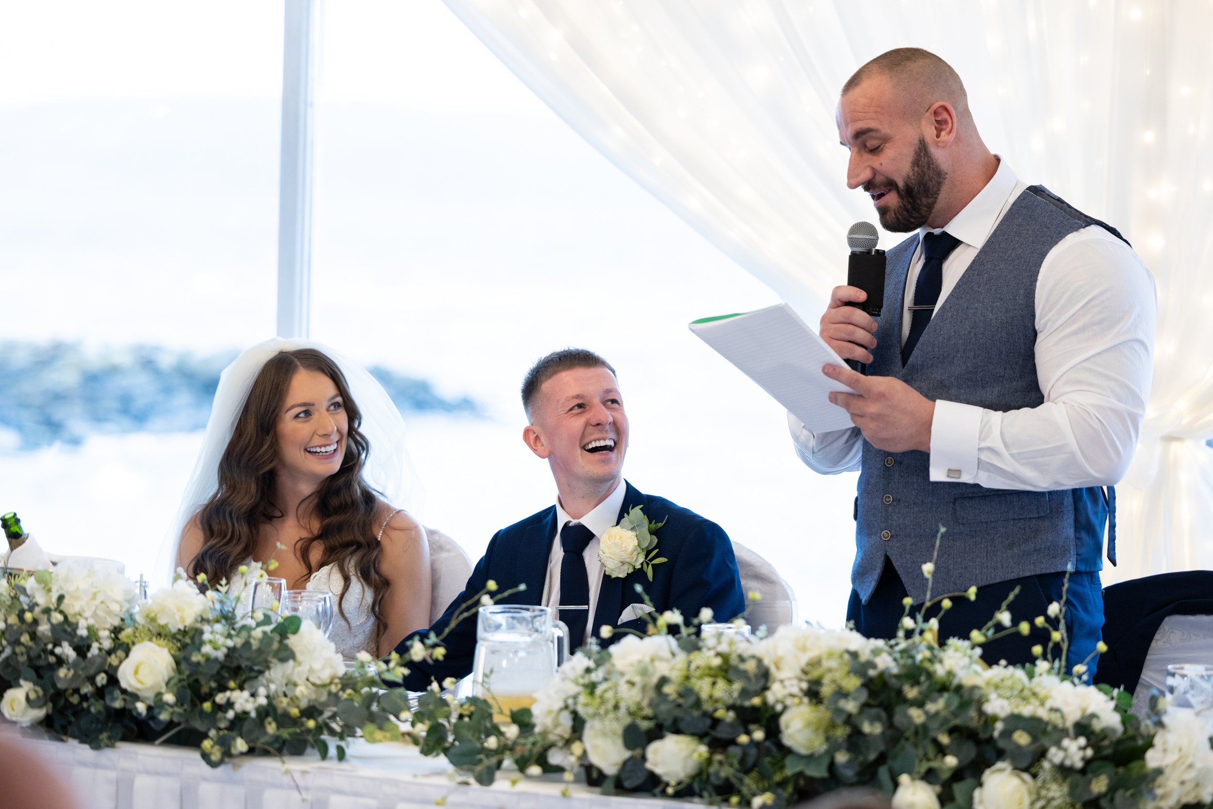 Redcastle Wedding Wedding Photographer | Shea Deighan | Real Irish Wedding | Speeches-1290.jpg