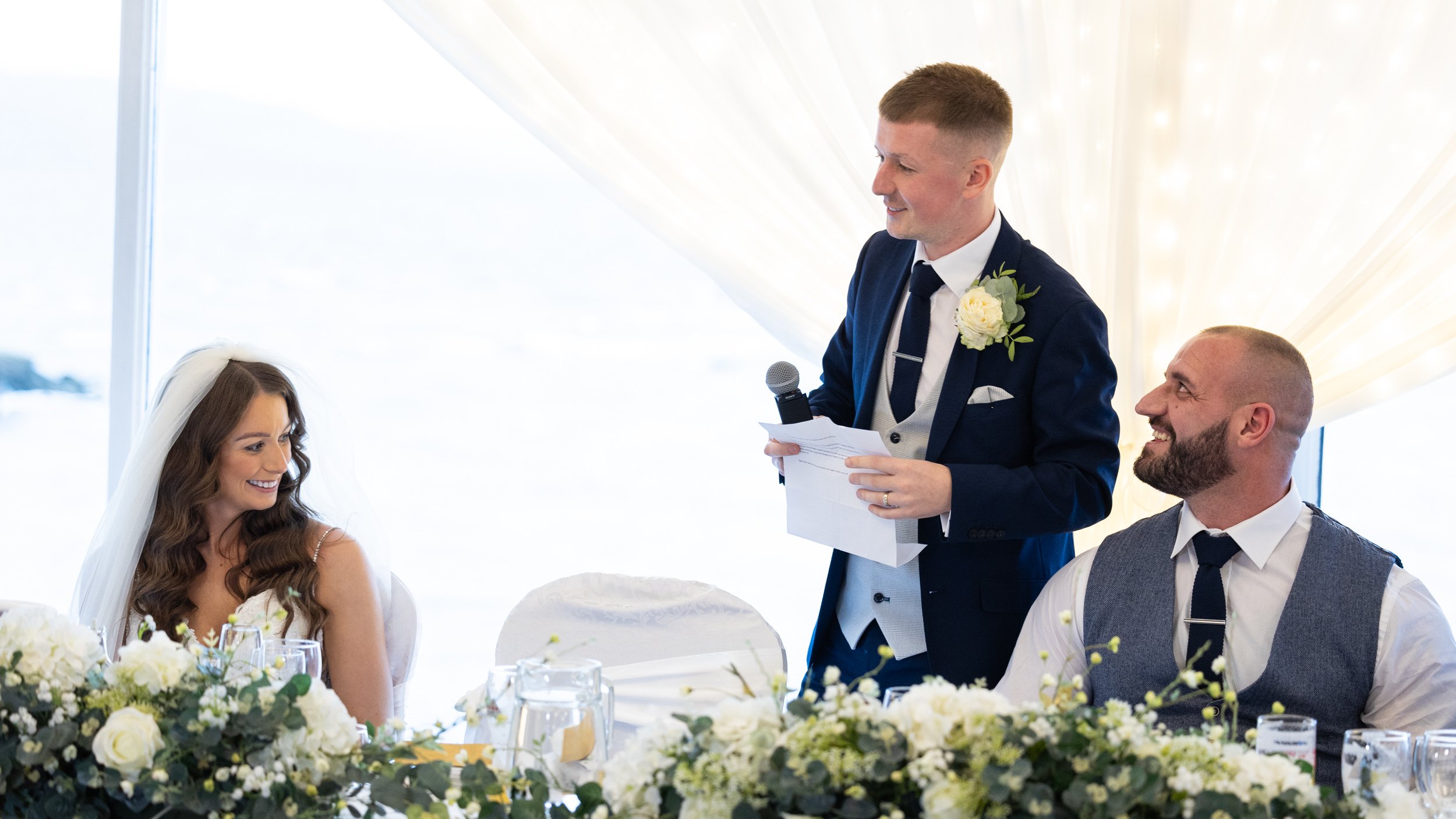 Redcastle Wedding Wedding Photographer | Shea Deighan | Real Irish Wedding | Speeches-1291.jpg