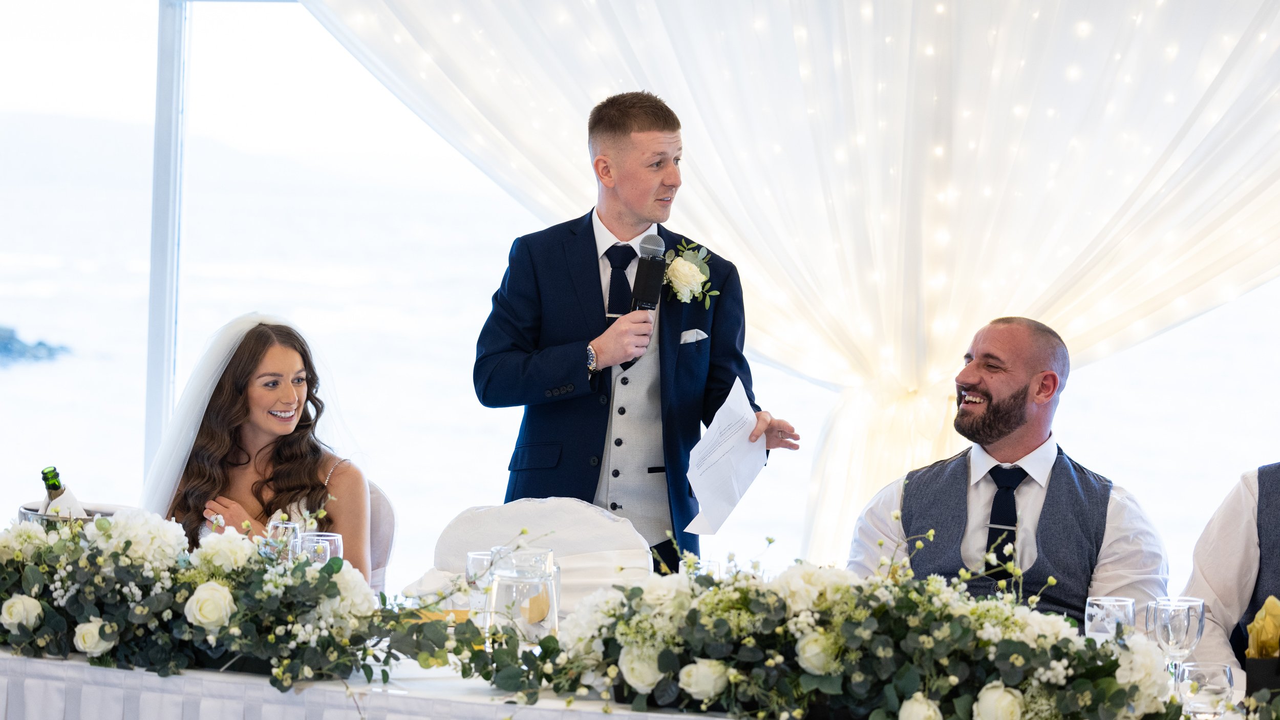 Redcastle Wedding Wedding Photographer | Shea Deighan | Real Irish Wedding | Speeches-1295.jpg