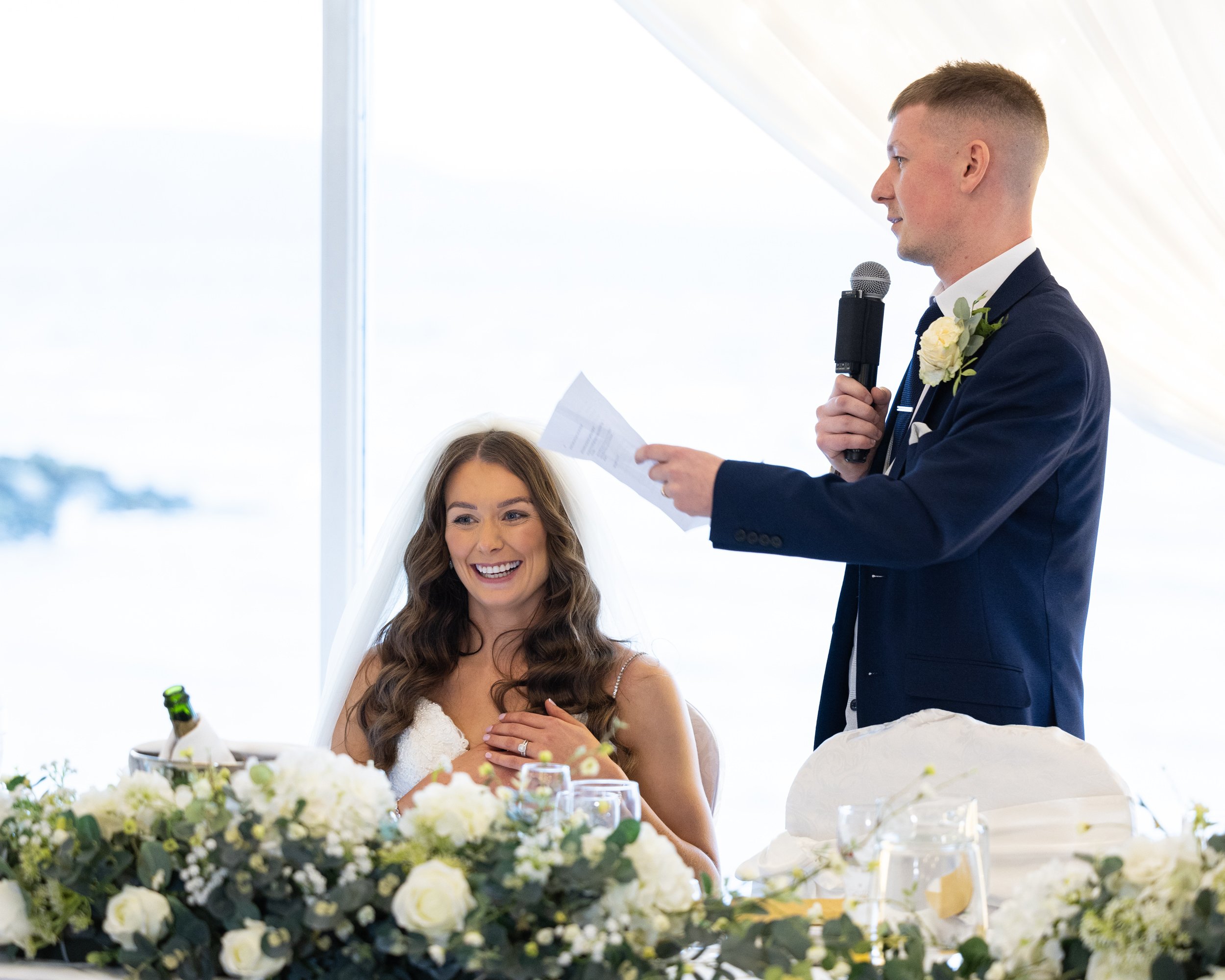 Redcastle Wedding Wedding Photographer | Shea Deighan | Real Irish Wedding | Speeches-1296.jpg