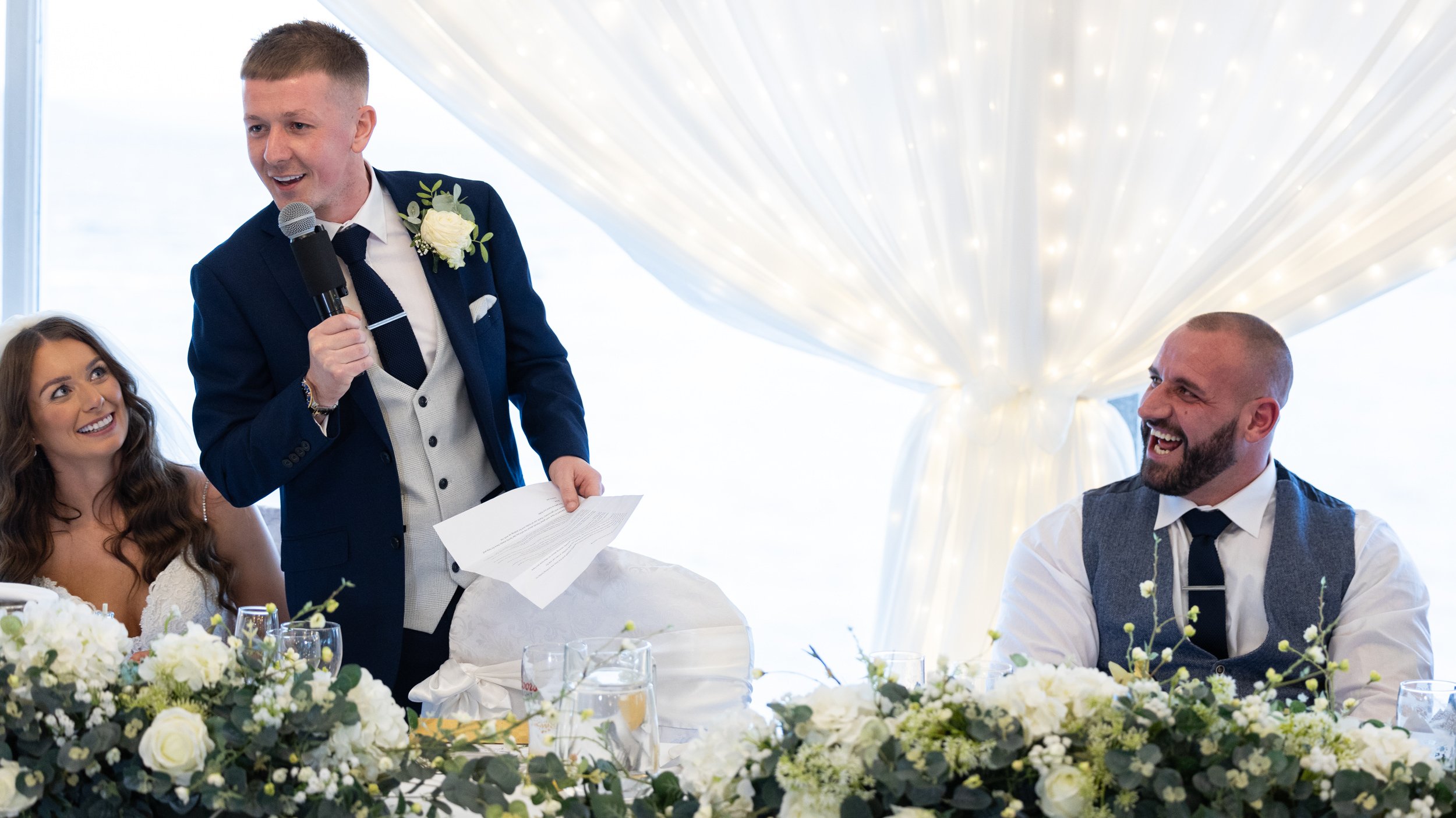Redcastle Wedding Wedding Photographer | Shea Deighan | Real Irish Wedding | Speeches-1304.jpg