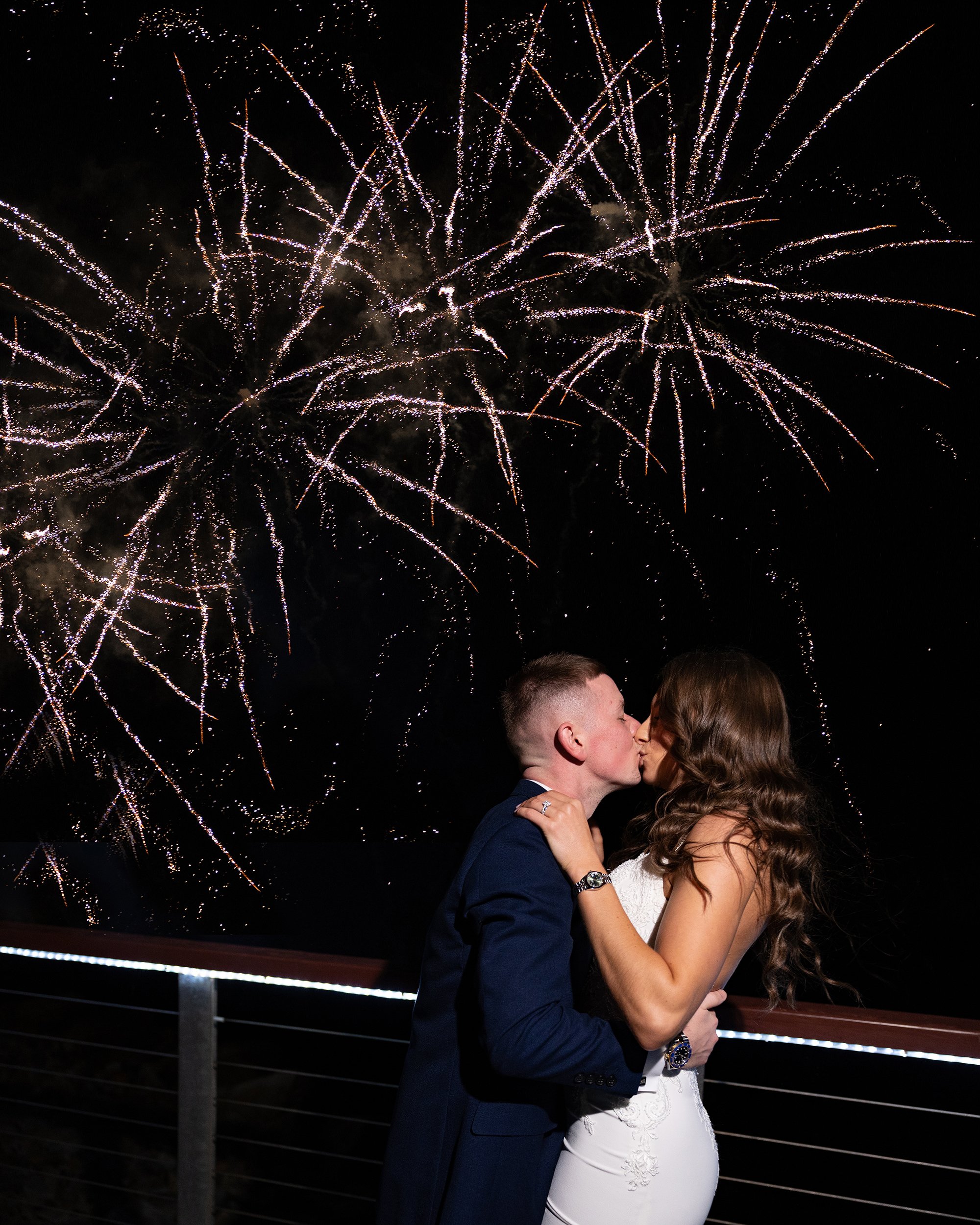 Redcastle Wedding Wedding Photographer | Shea Deighan | Real Irish Wedding | Fireworks.jpg