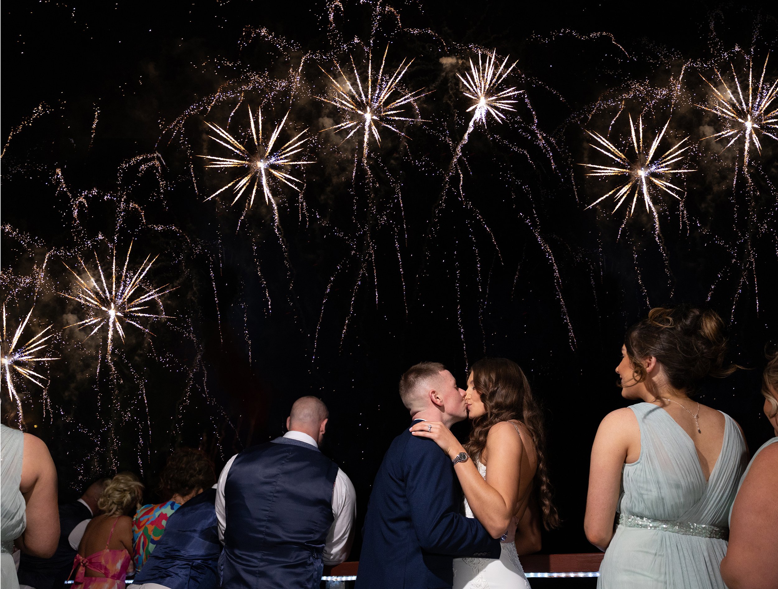 Redcastle Wedding Wedding Photographer | Shea Deighan | Real Irish Wedding | Fireworks2.jpg