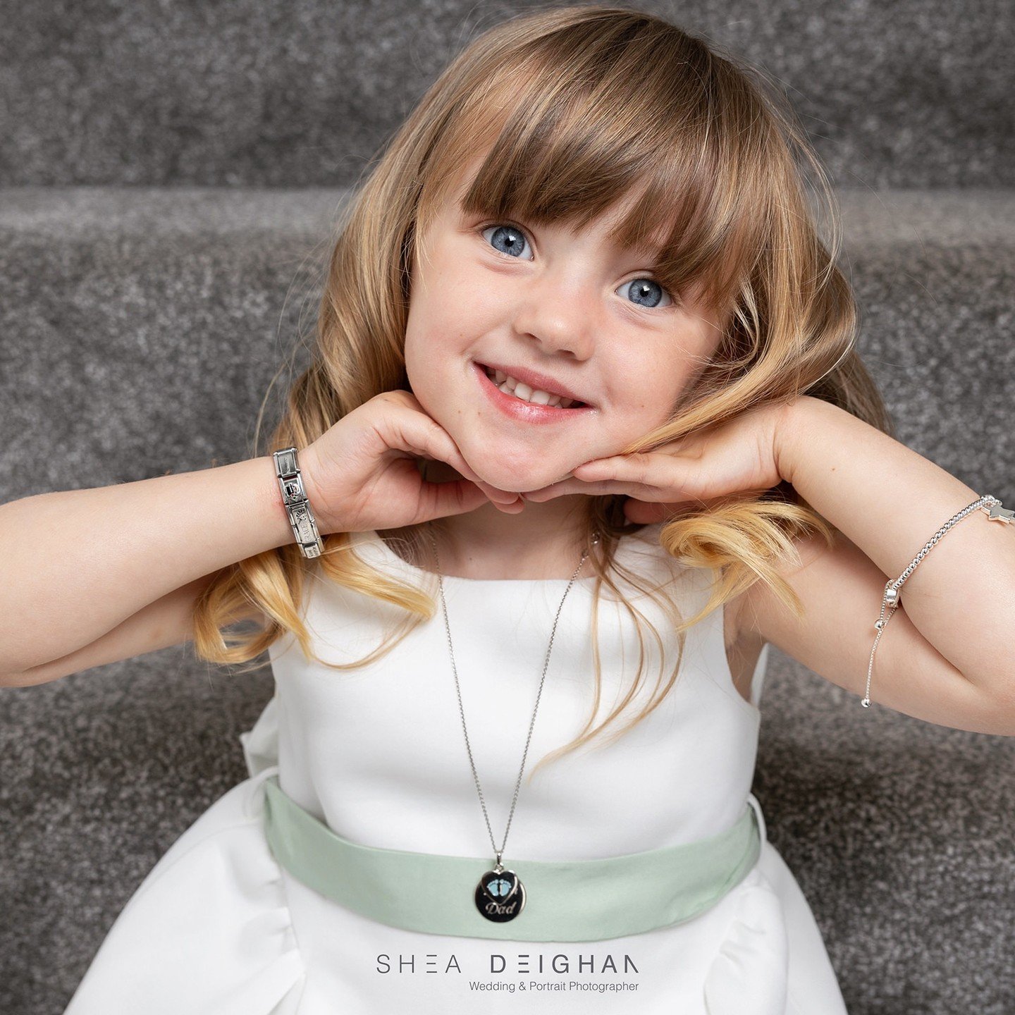 Stealing the show at Emma &amp; Adam's big day. ❤️

#flowergirl
#daughterofthebride
#sheadeighan
#sheadeighanphotography
#limavady
#limavadywedding
#bride