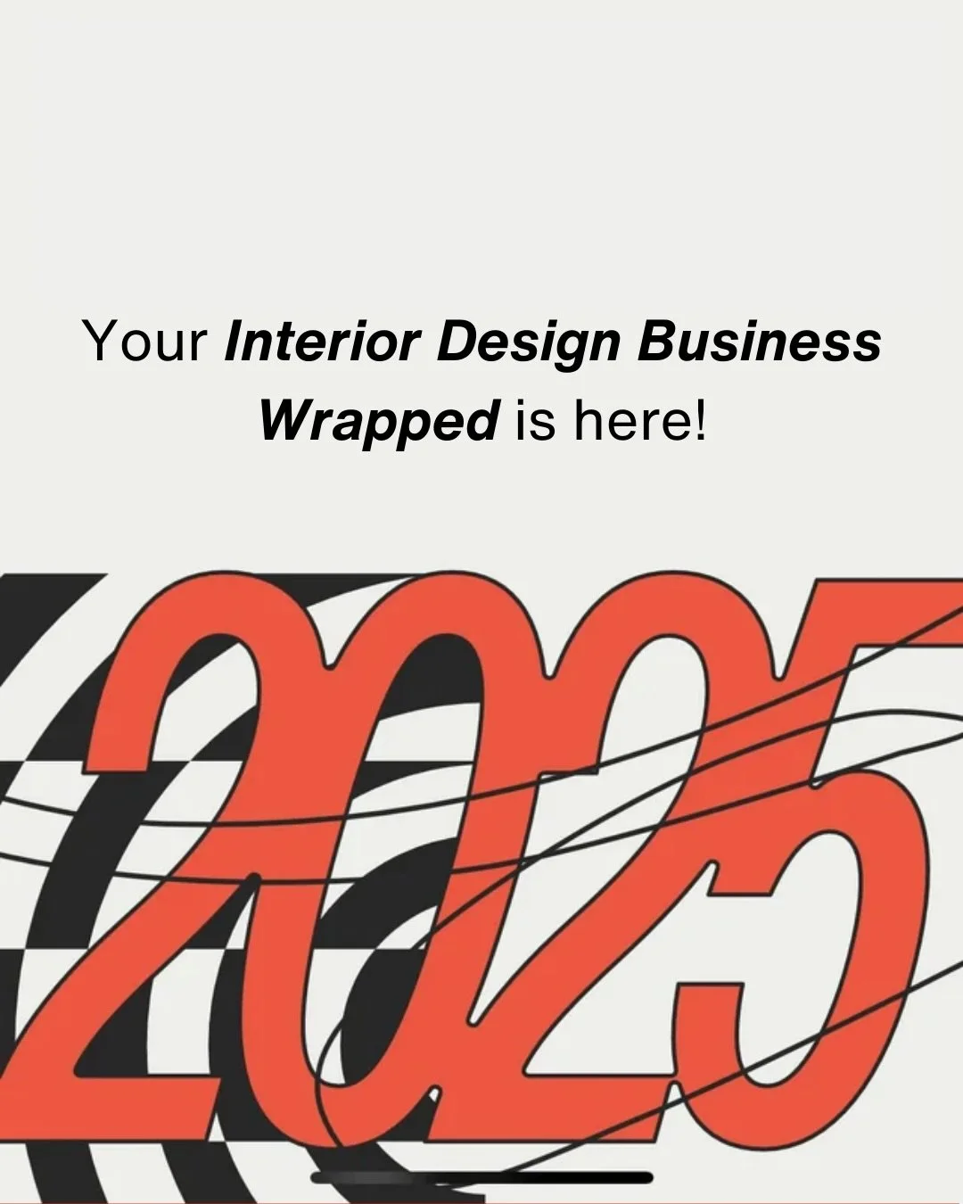 That&rsquo;s a wrap!

#spotifywrapped #interiordesign #designbusiness #interiordesignbusiness #entrepreneur