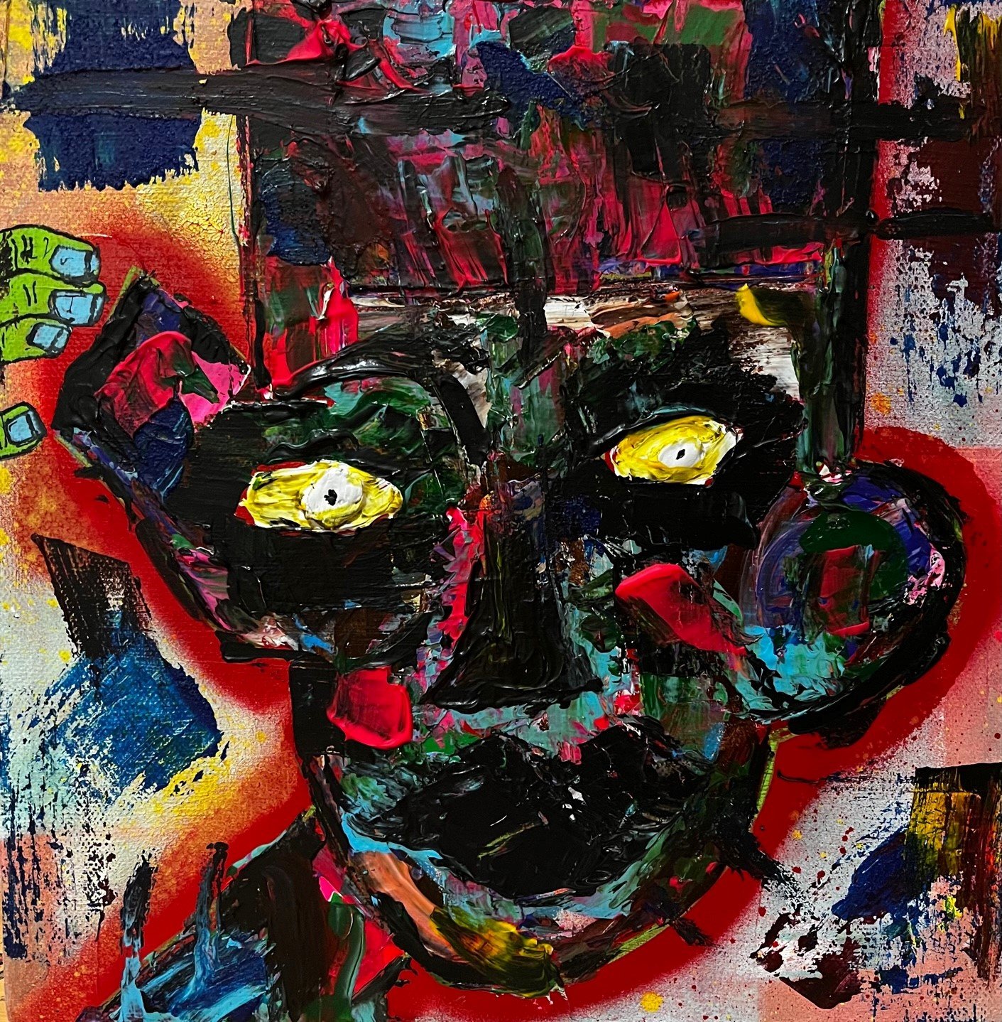 Untitled (6)
~ 12 x 12 mixed media on canvas