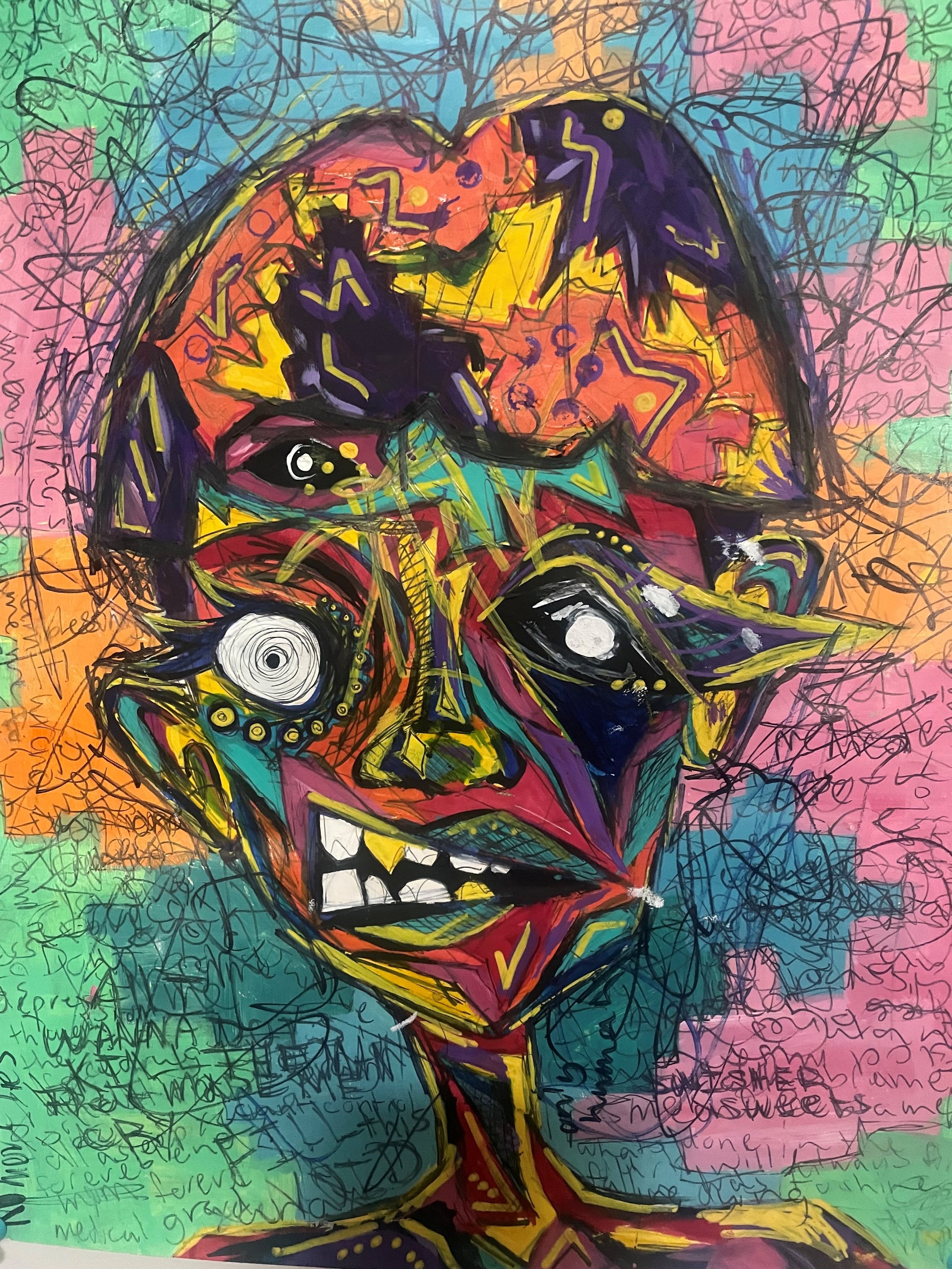 Untitled (10) SOLD ~
12 x 15 mixed media on paper ~
Fine Art Print, $50 ~
Other sizes available