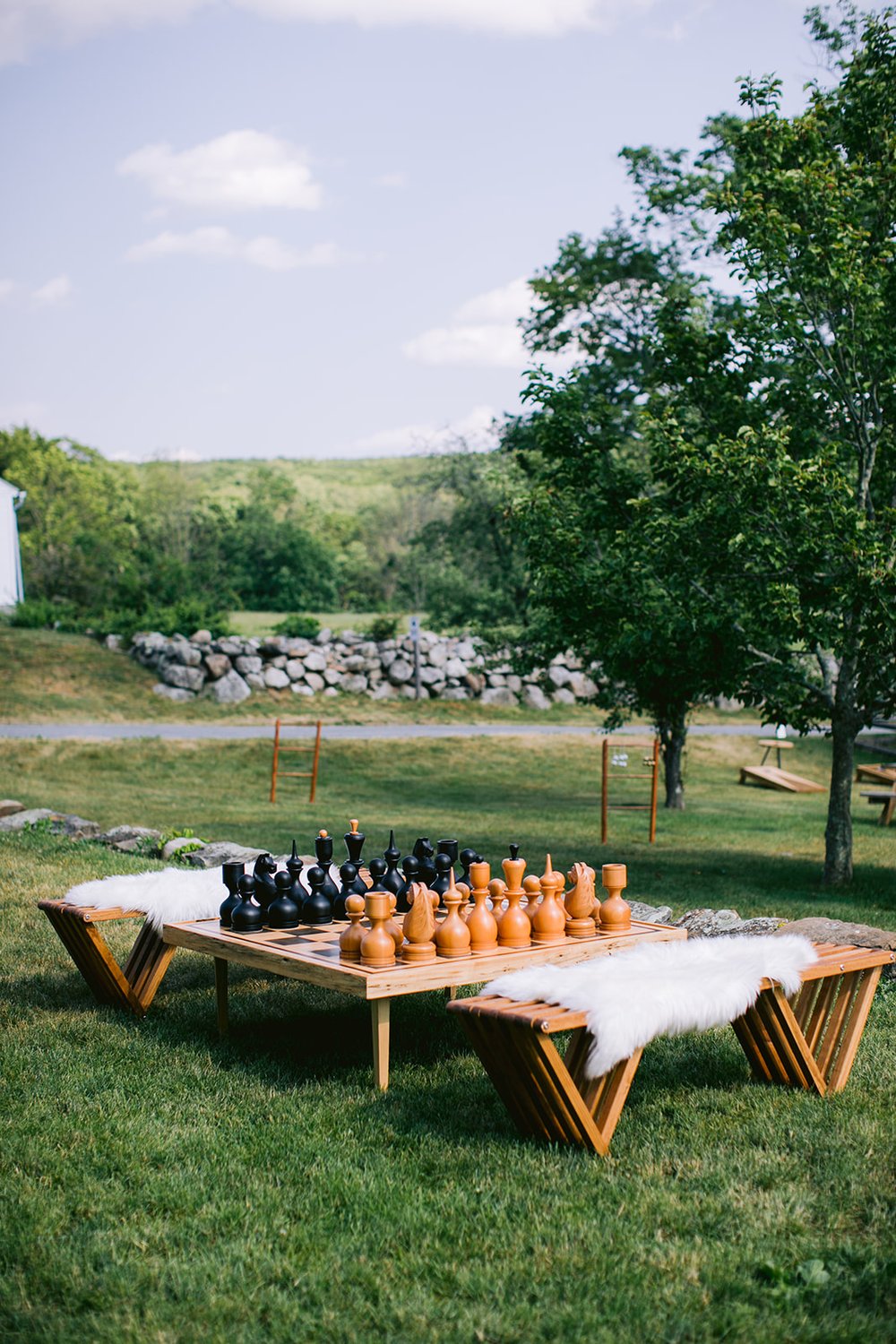 Giant Chess Lawn Game Rentals Glynwood Farm New York photo by Mel Barlow 1.jpg