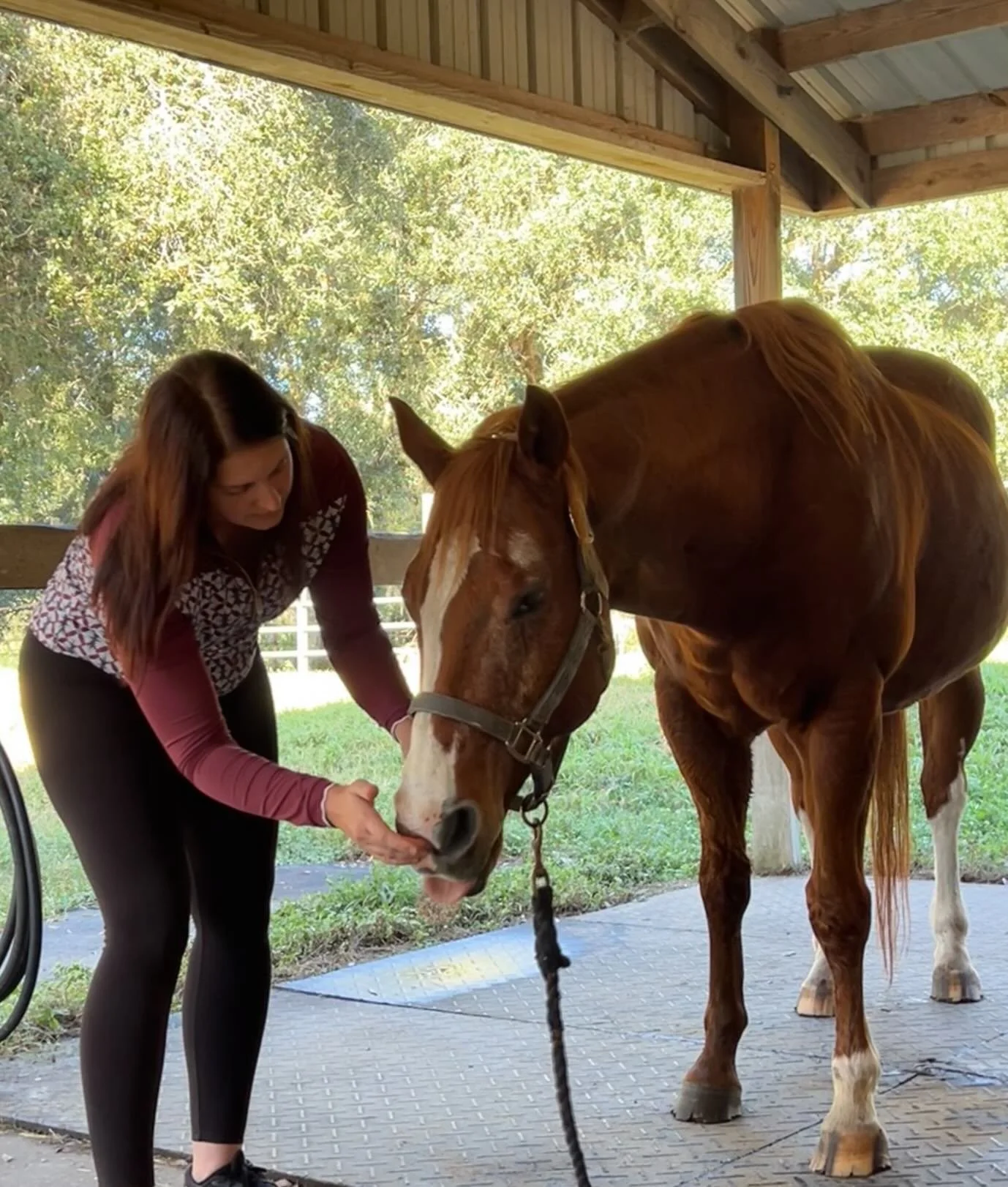 Using the GV 26 acupressure point for this very special boy, Simon, to help calm him after suffering a tendon injury. He kept asking for this spot to be worked on, so I obliged. ❤️