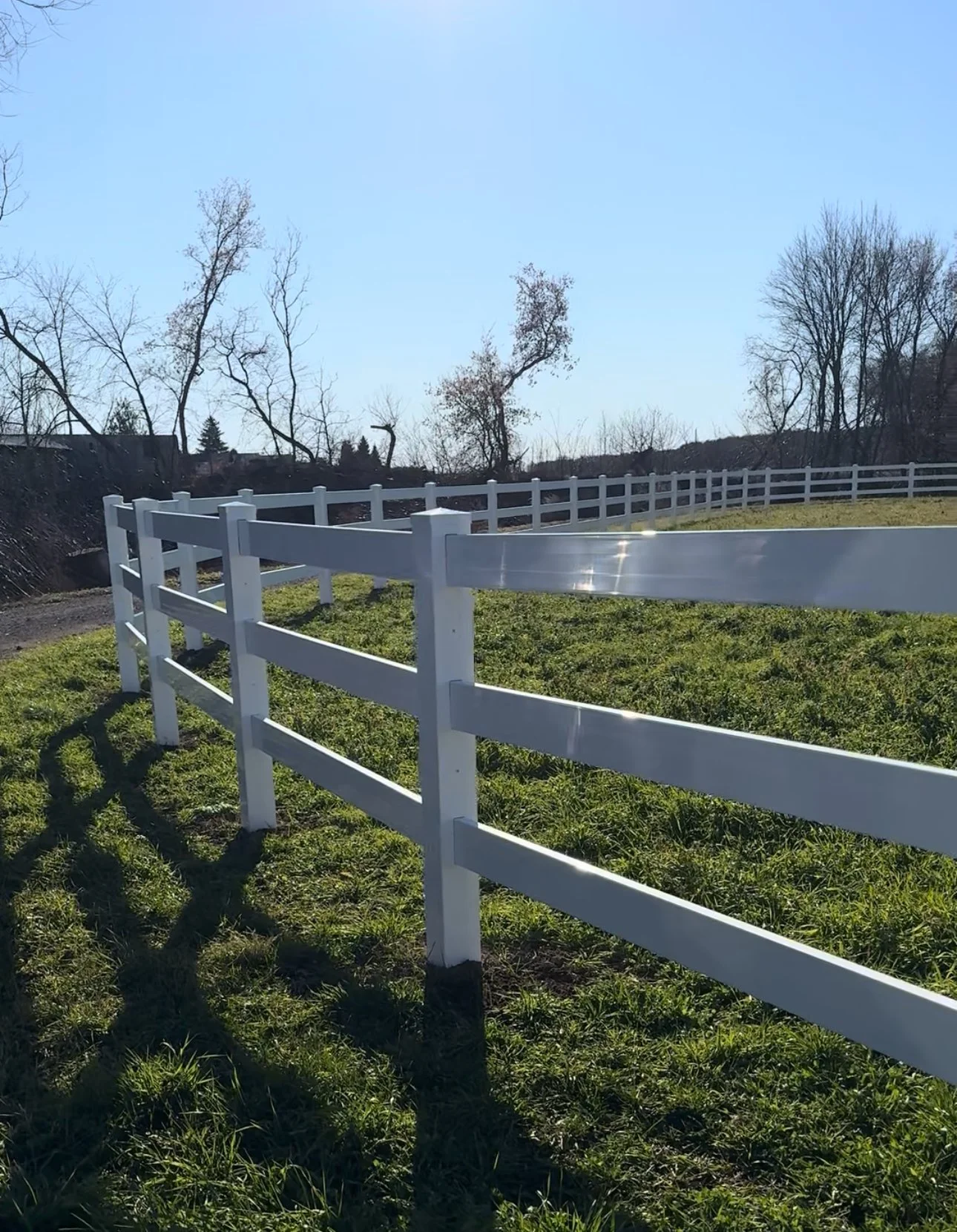 Clôtures en pvc pour animaux