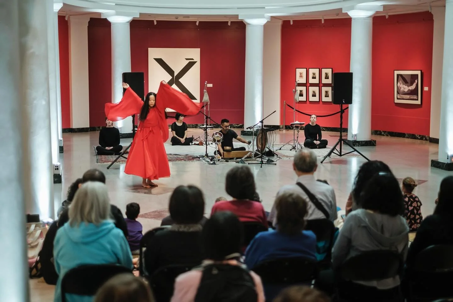 Thank you to @ummamuseum , @mahal.ina , Carol Stepanchuk, the Lieberthal-Rogel Center for Chinese Studies, and the entire team for the invitation and support for our latest work! Immensely grateful to @miaofangfei for our continued collaboration, and