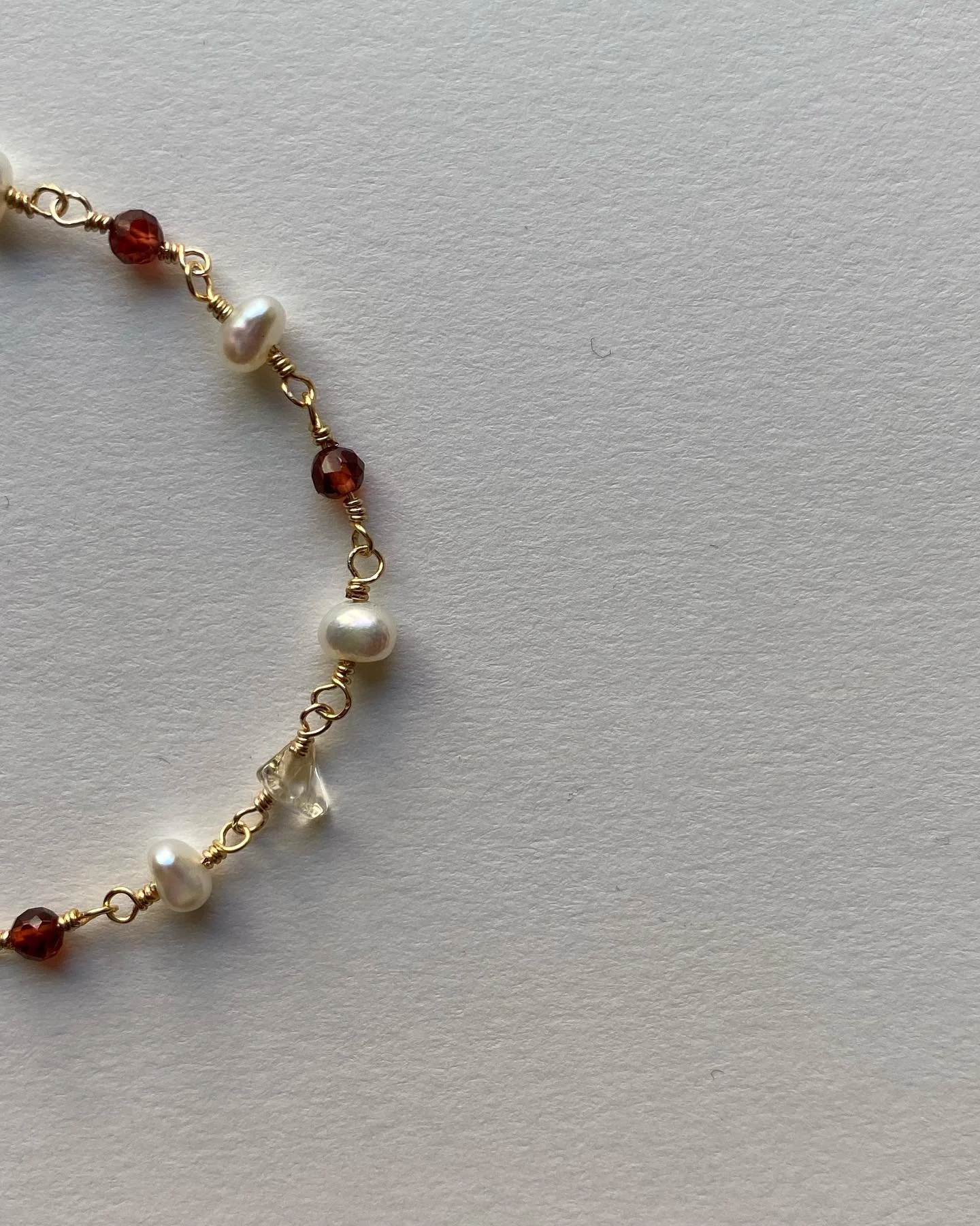 The Charmed Garnet bracelet

Available order online or DM
