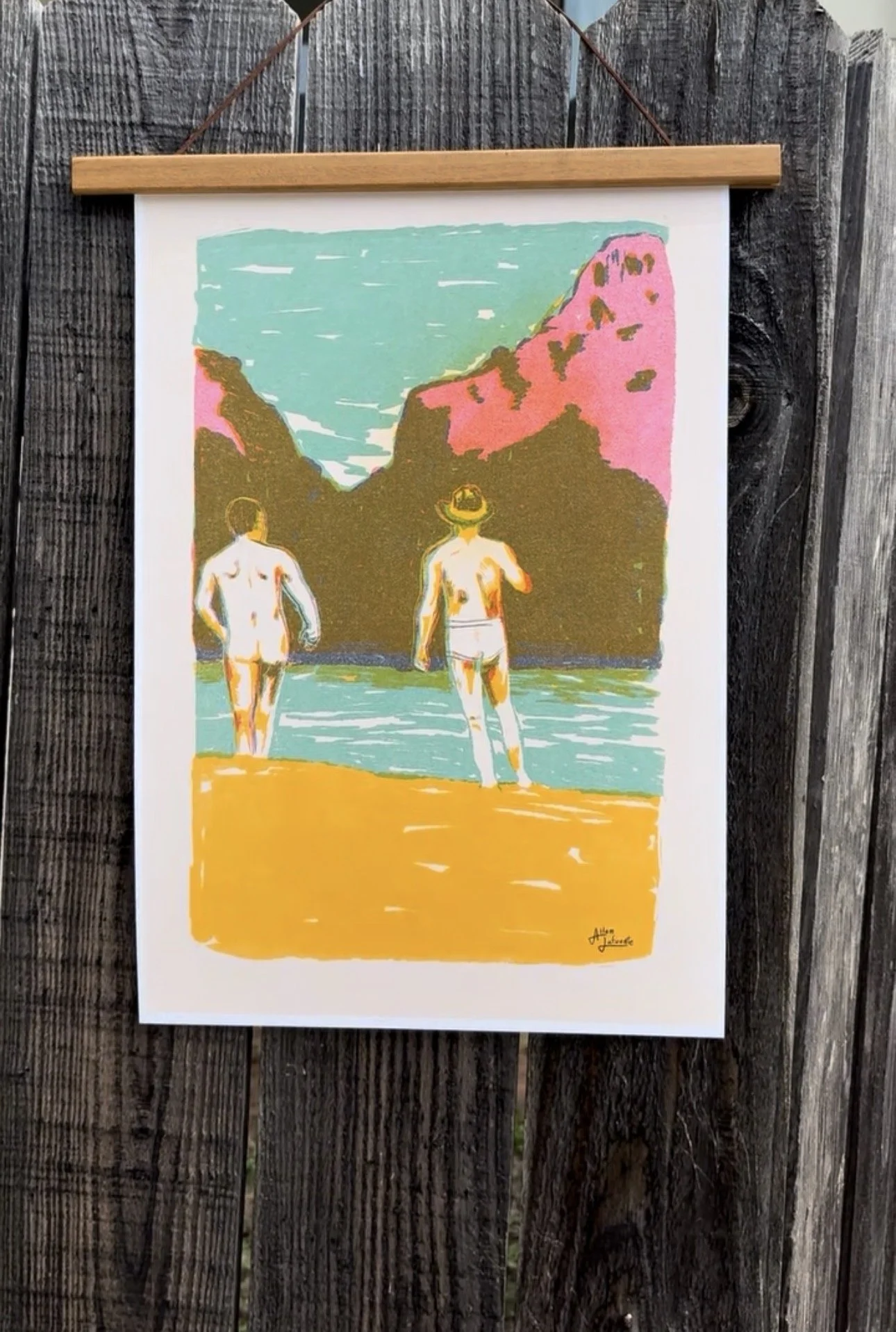 Swimmers Art Prints