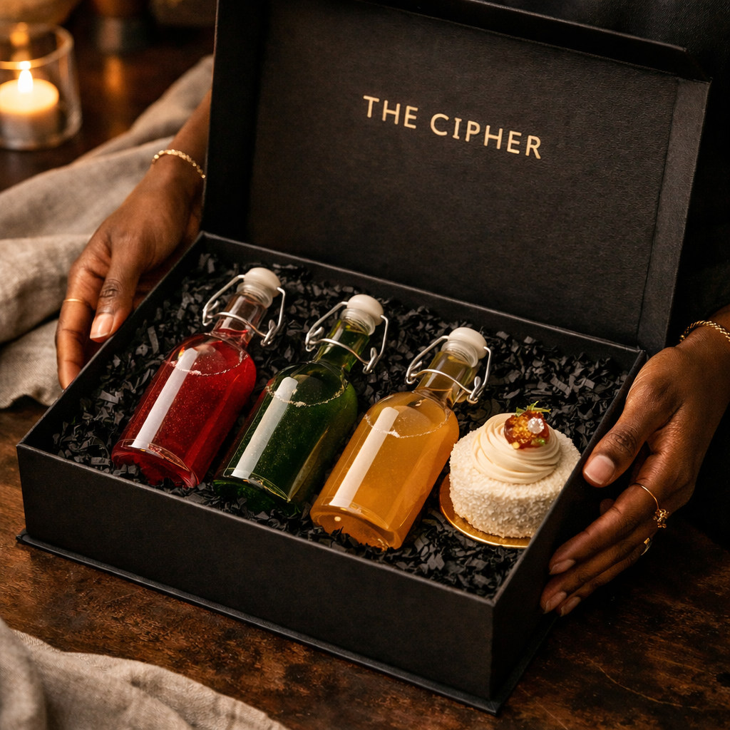 Elegant mocktails and sculptural pastry.png