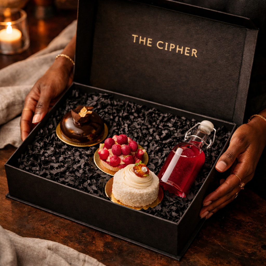 Luxurious gift box with elegant treats.png