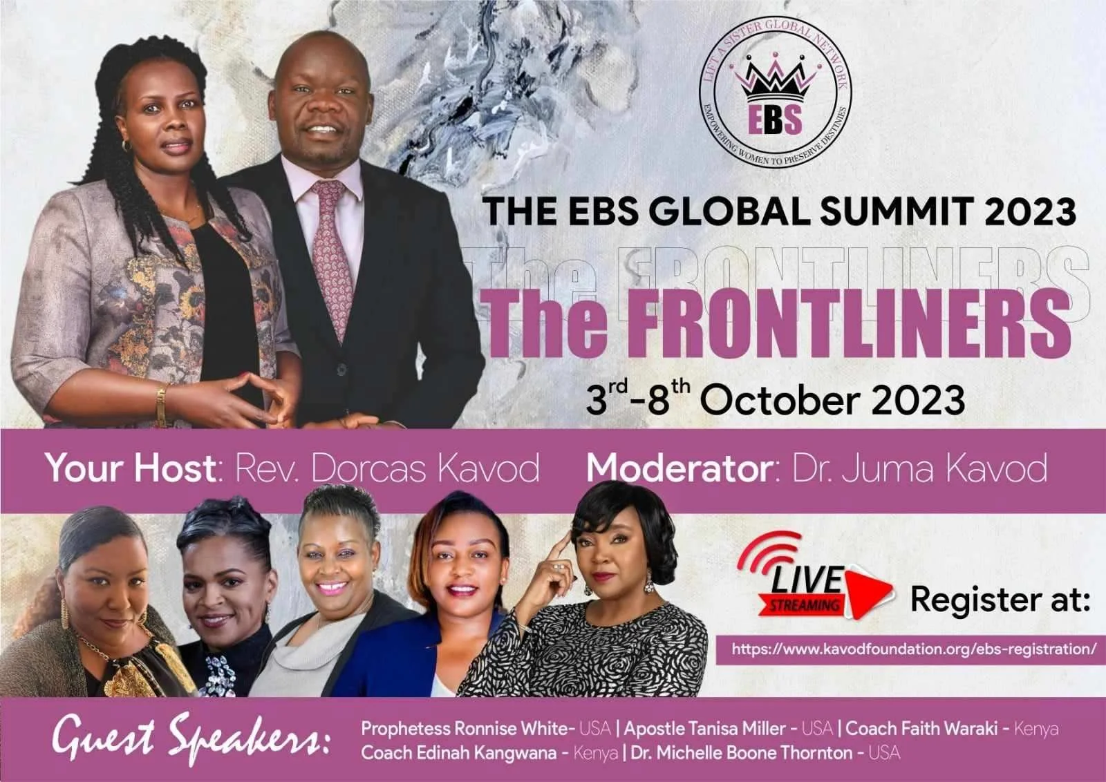 The EBS Global Summit 2023: The Frontliners