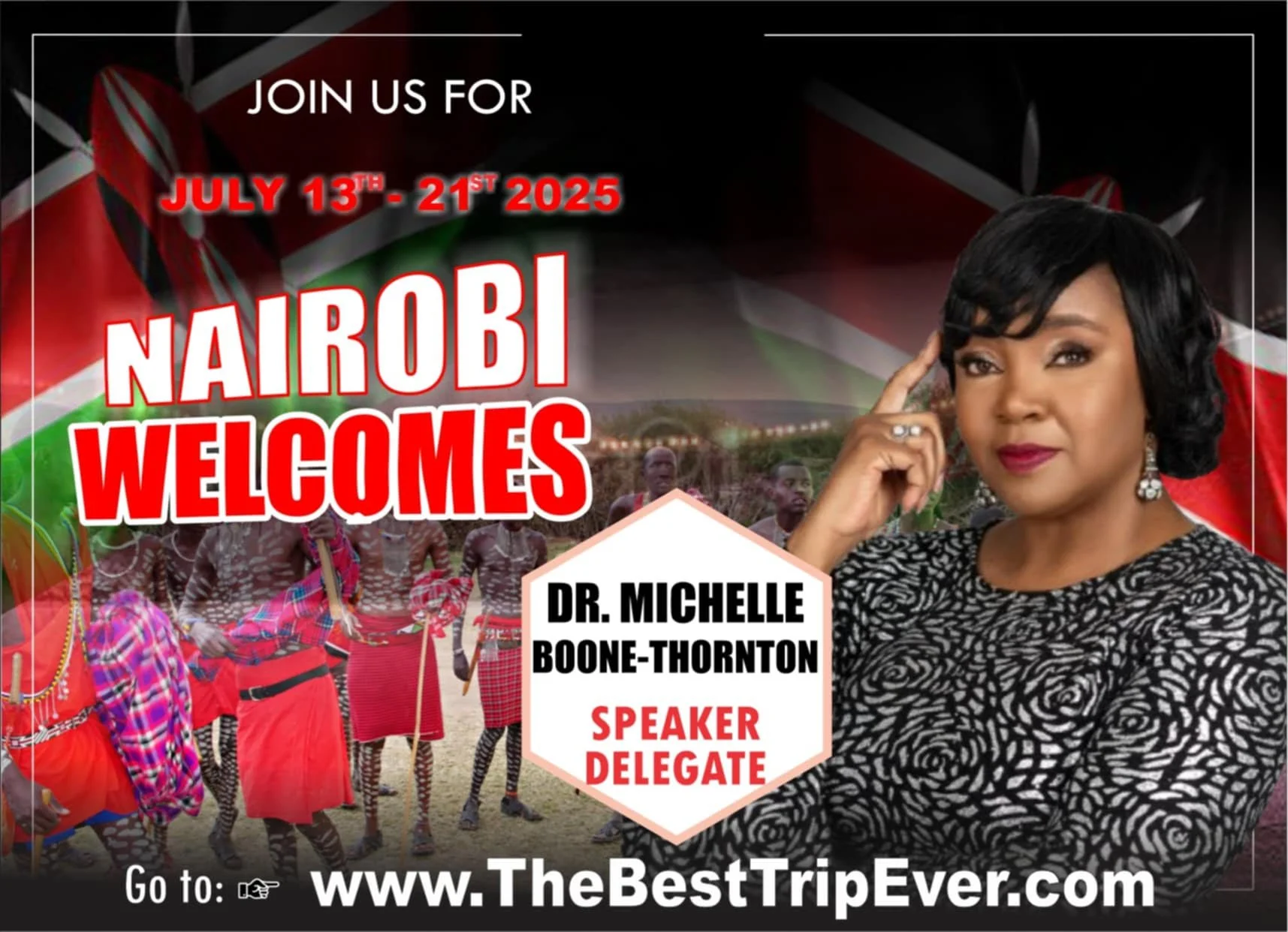Nairobi Welcomes Dr. Michelle Boone-Thornton