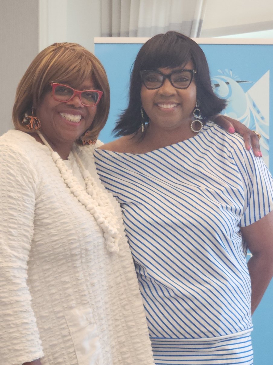 Me and Ambassador Suzan Johnson Cook 45th International Religious Ambassador under President Obama