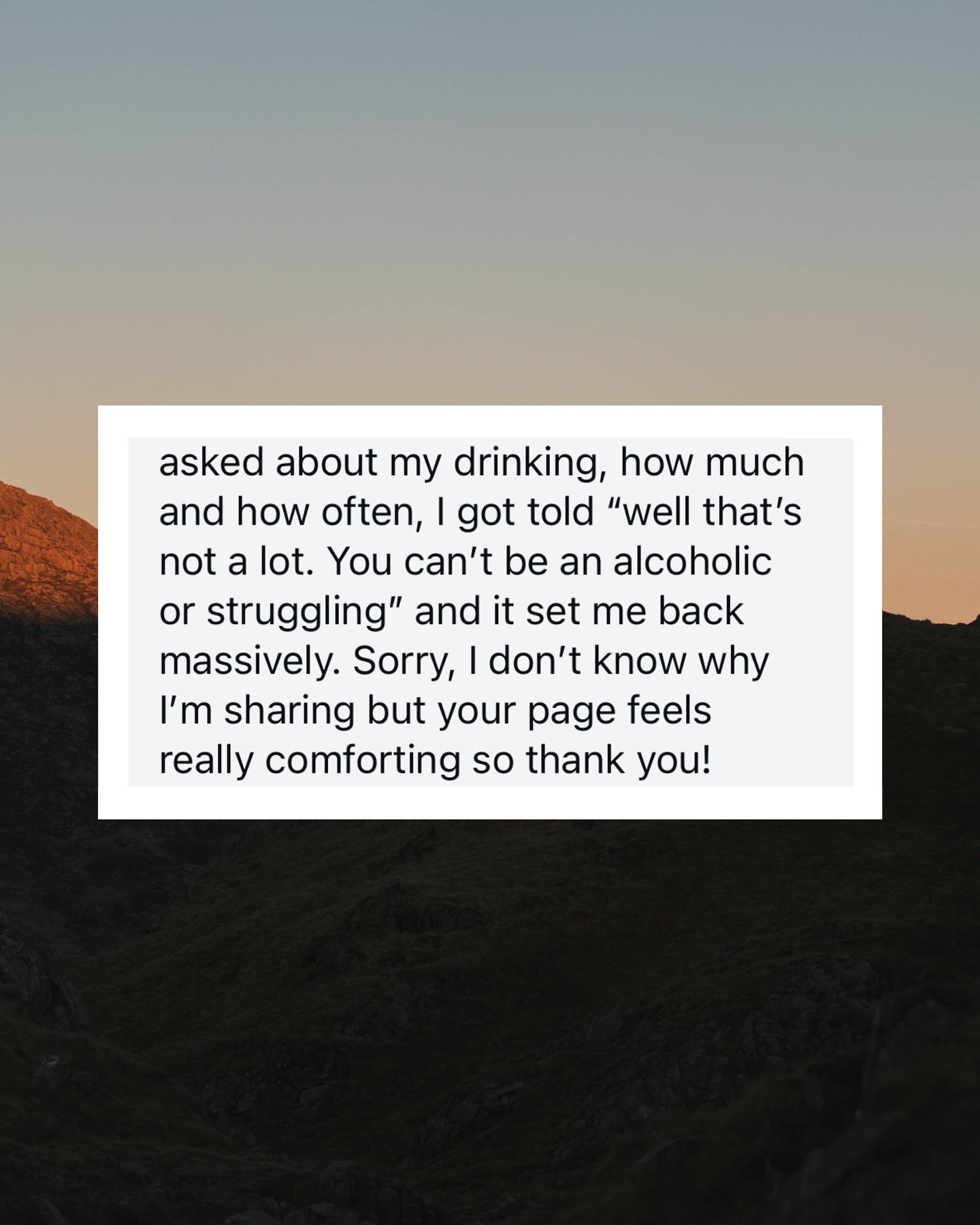 It&rsquo;s painful when someone reaches out for support, only to be dismissed because their struggles don&rsquo;t &ldquo;fit&rdquo; an outdated narrative.

Whatever our reasons for accessing treatment, they are valid, at any stage, and we don&rsquo;t