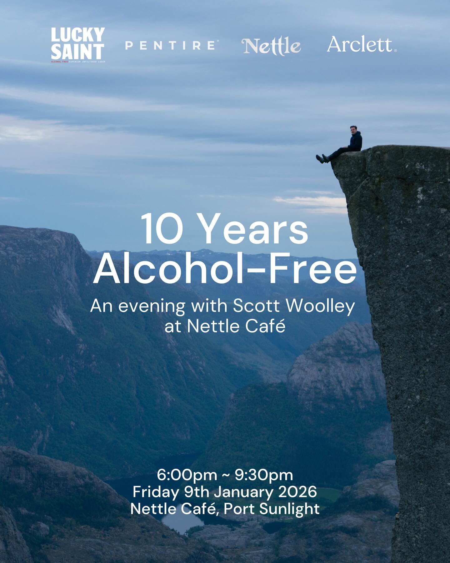 🗻 ANNOUNCEMENT 🗻

To celebrate the Dry January&reg; challenge, we&rsquo;re excited to host our first community event of 2026.

Join us at the cozy @nettle_wirral for a warm &amp; uplifting evening with founder Scott Woolley ~ sharing 10 years alcoh
