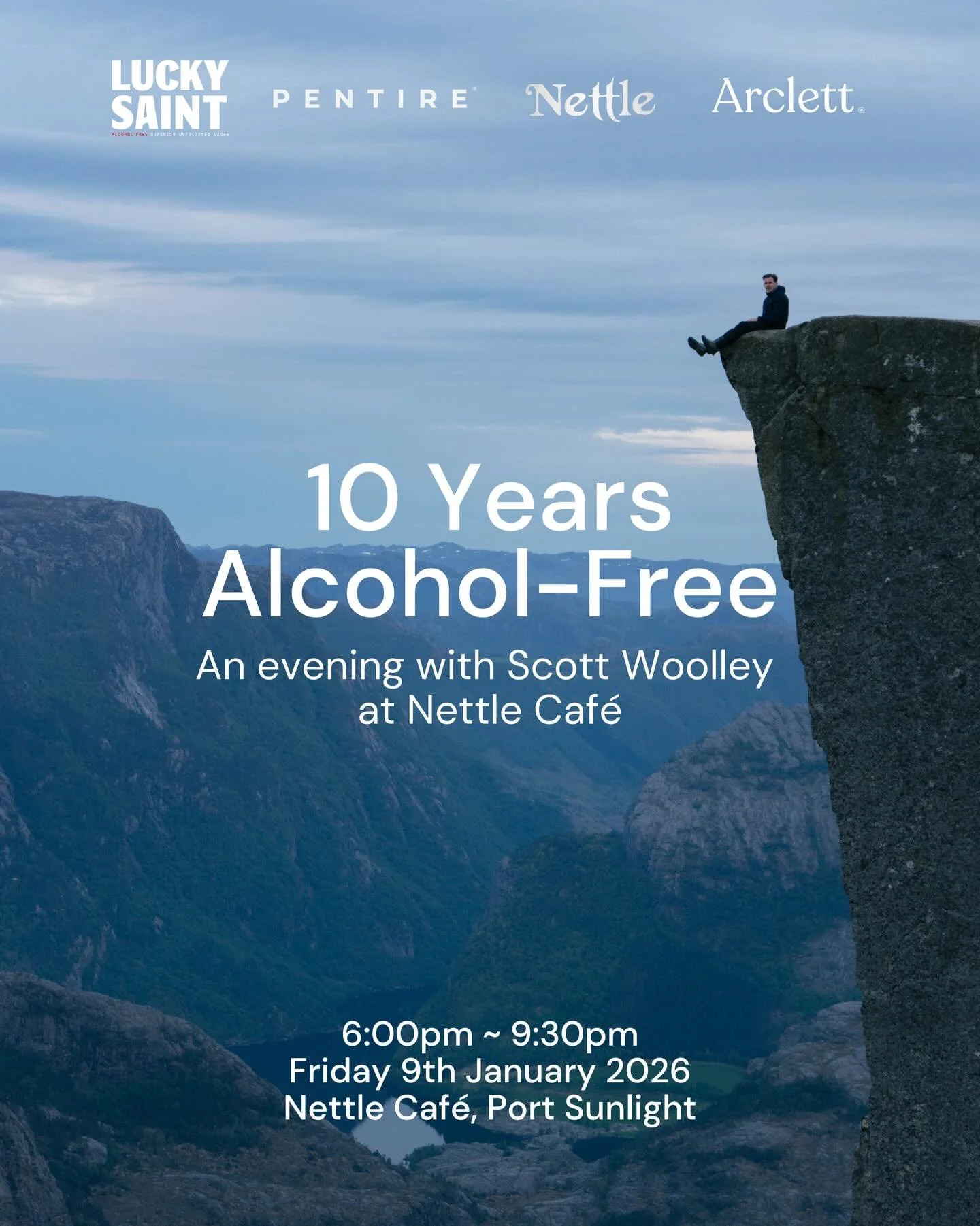 🗻 ANNOUNCEMENT 🗻

To celebrate the Dry January&reg; challenge, we&rsquo;re excited to host our first community event of 2026.

Join us at the cozy @nettle_wirral for a warm &amp; uplifting evening with founder Scott Woolley ~ sharing 10 years alcoh