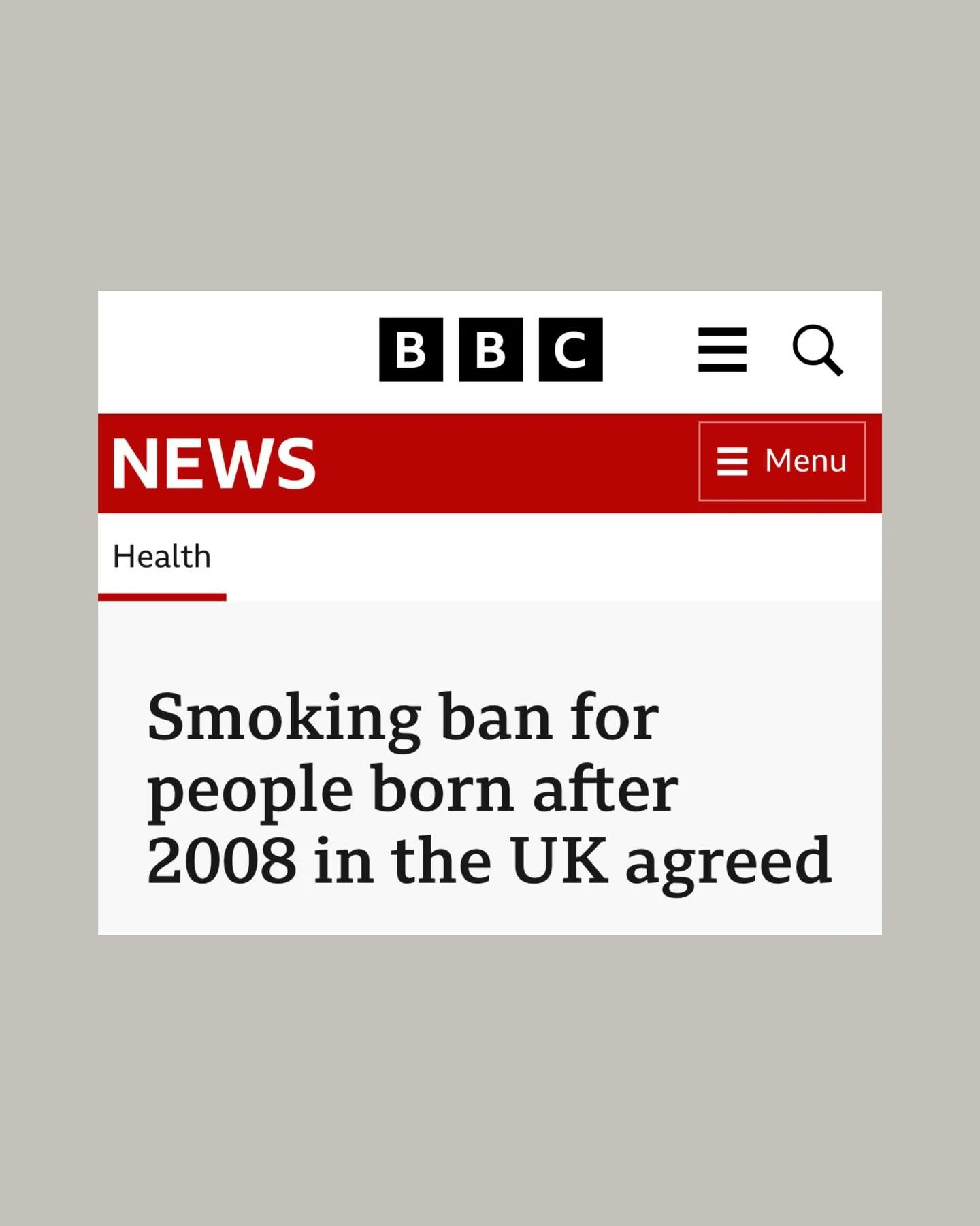 If smoking is being phased out for future generations, is alcohol next? 🌊